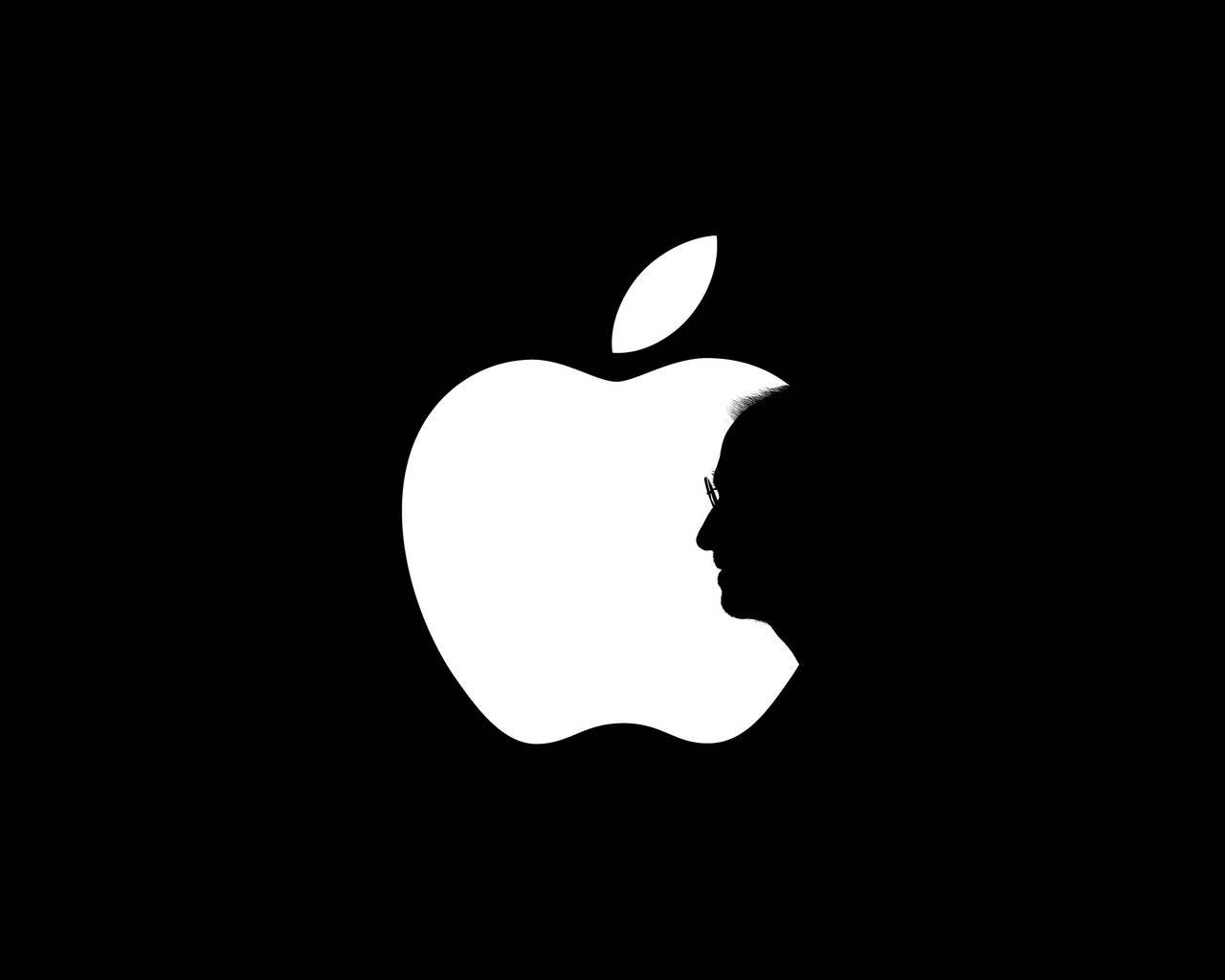 15159 завантажити шпалери apple, логотипи, чорний, бренди, люди, чоловіки - заставки і картинки безкоштовно