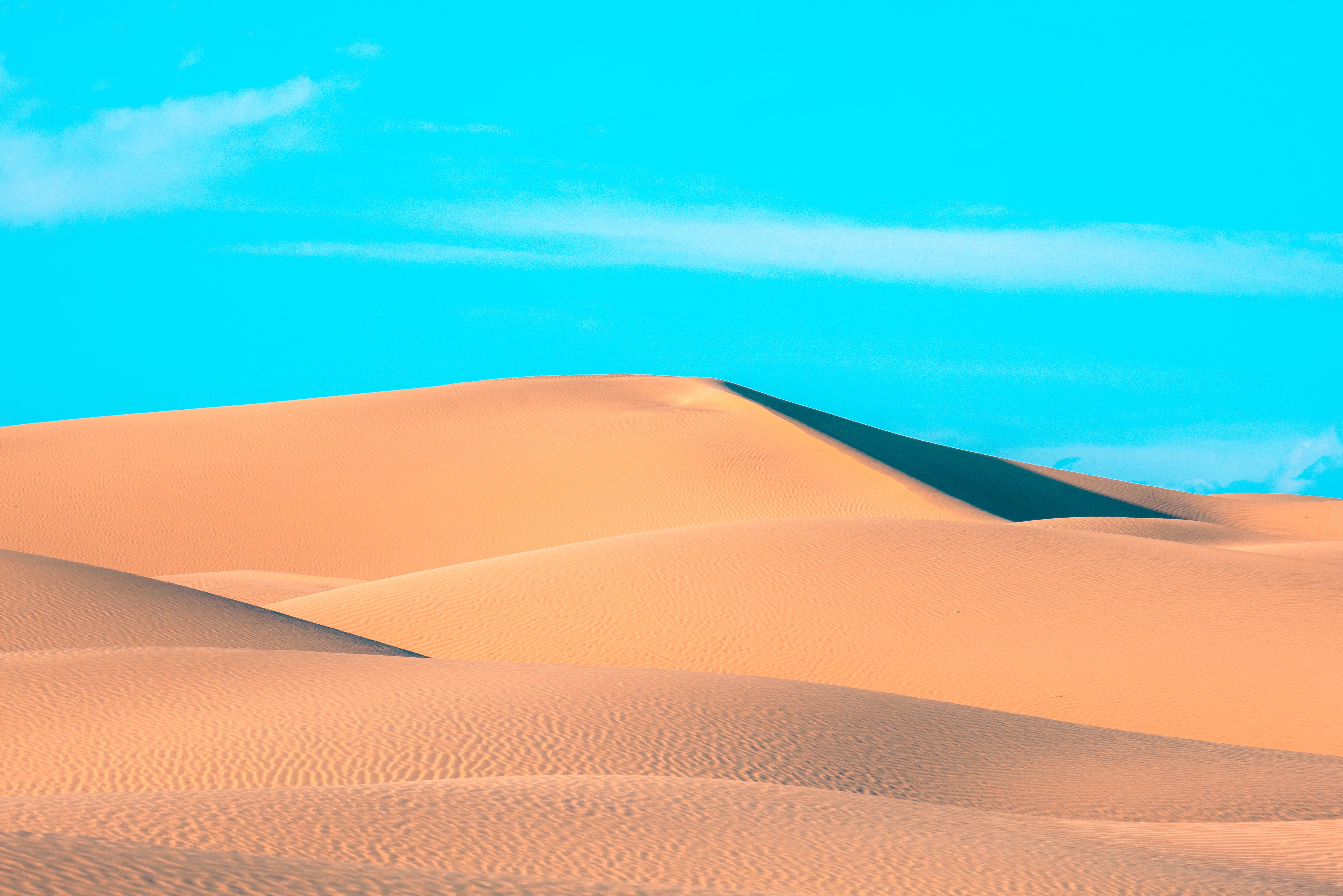 126724 télécharger le fond d'écran sable, les collines, nature, désert, collines, dunes - économiseurs d'écran et images gratuitement