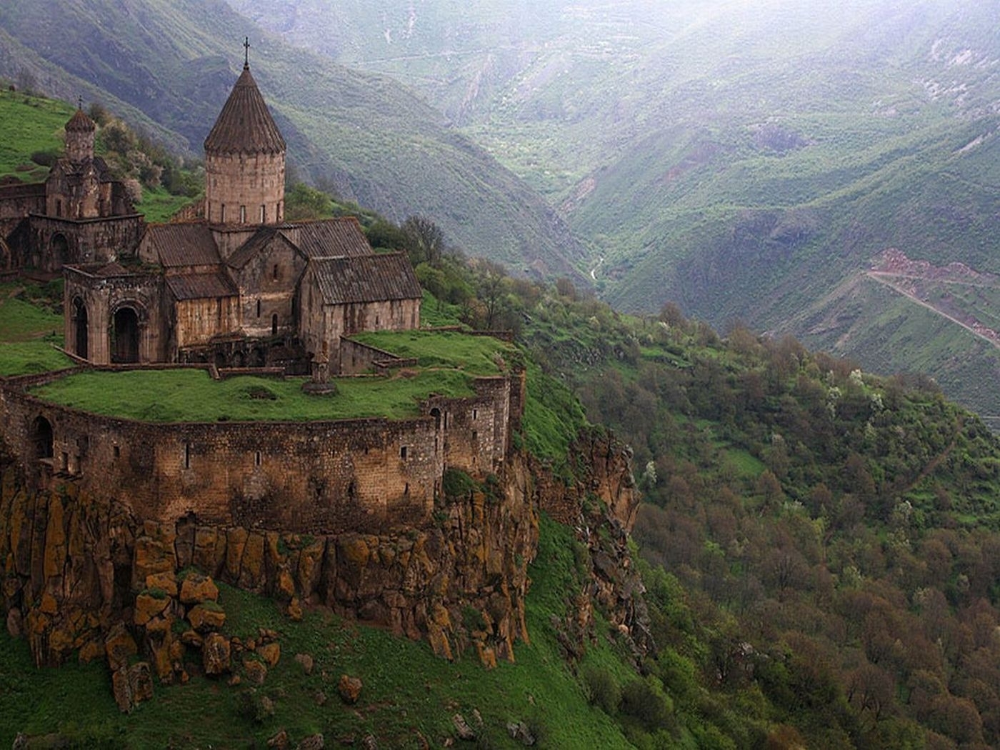 3733 télécharger le fond d'écran paysage, maisons, montagnes - économiseurs d'écran et images gratuitement