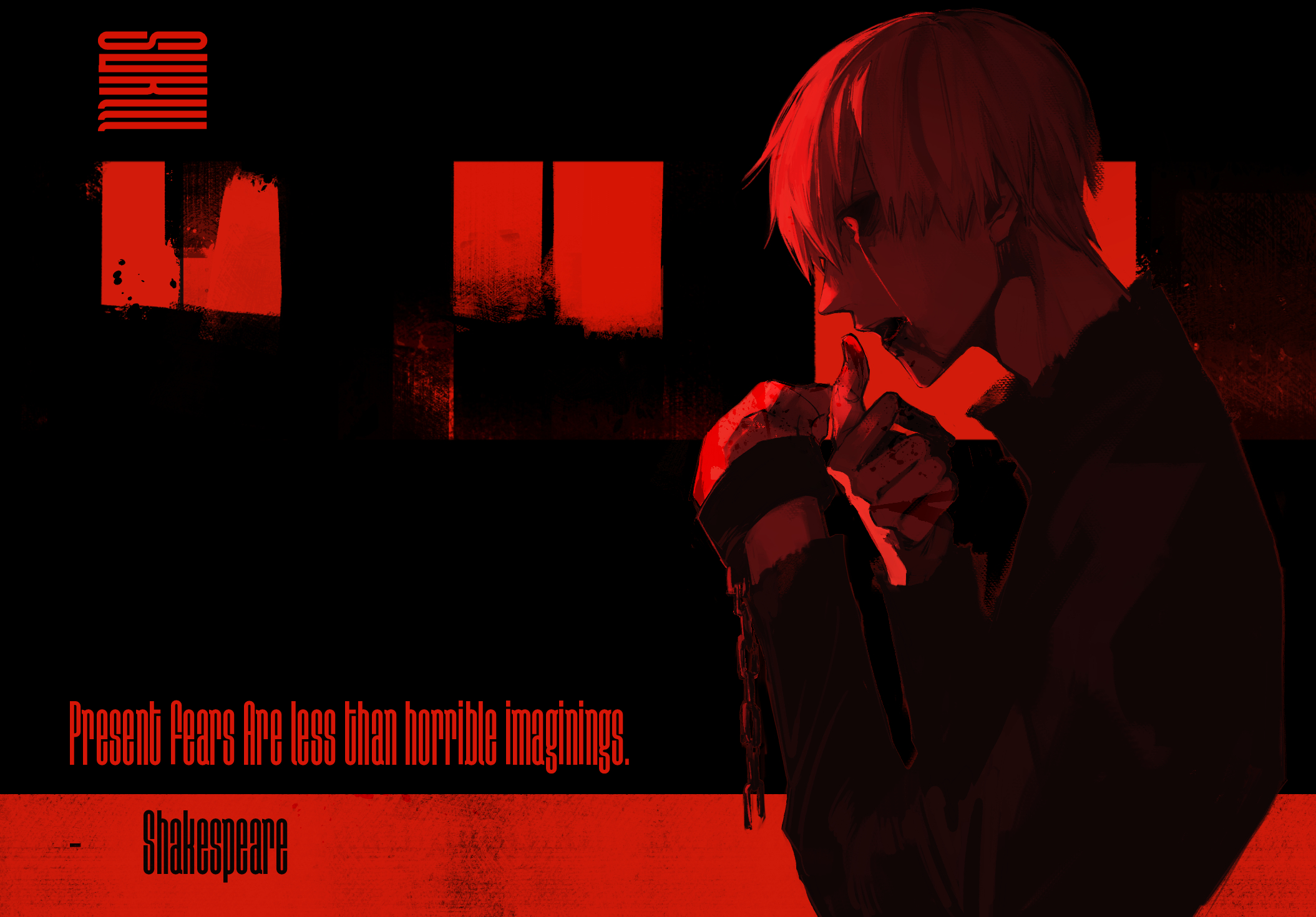 Download wallpapers Ken Kaneki, 4k, close-up, portrait, Sasaki