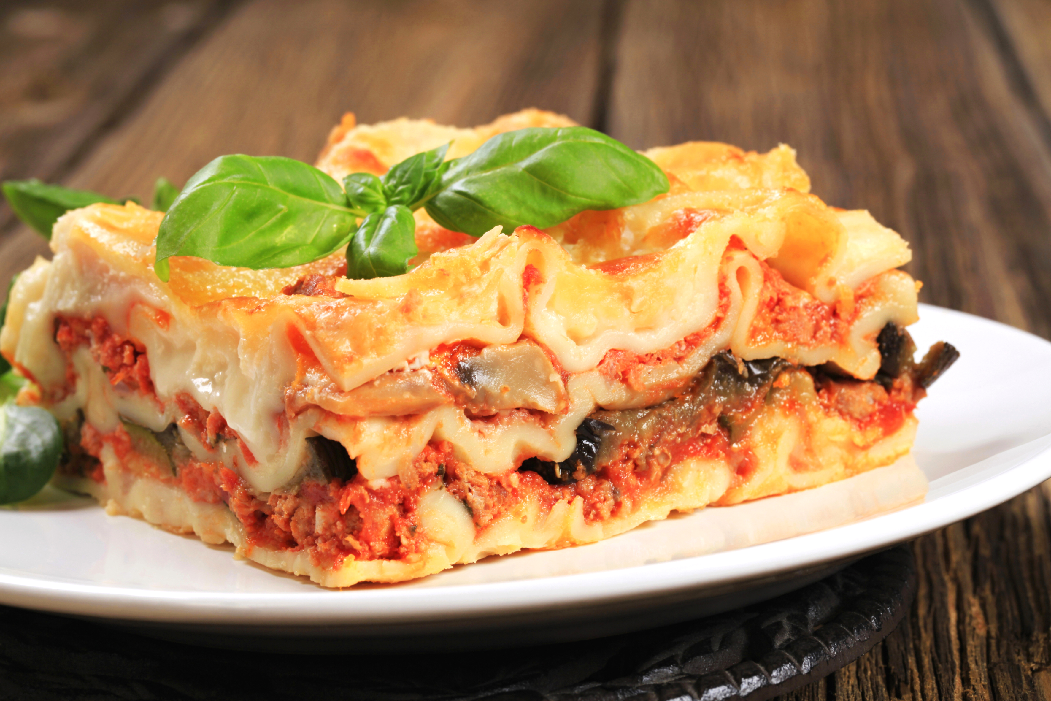 lasagna, food, meal, pasta