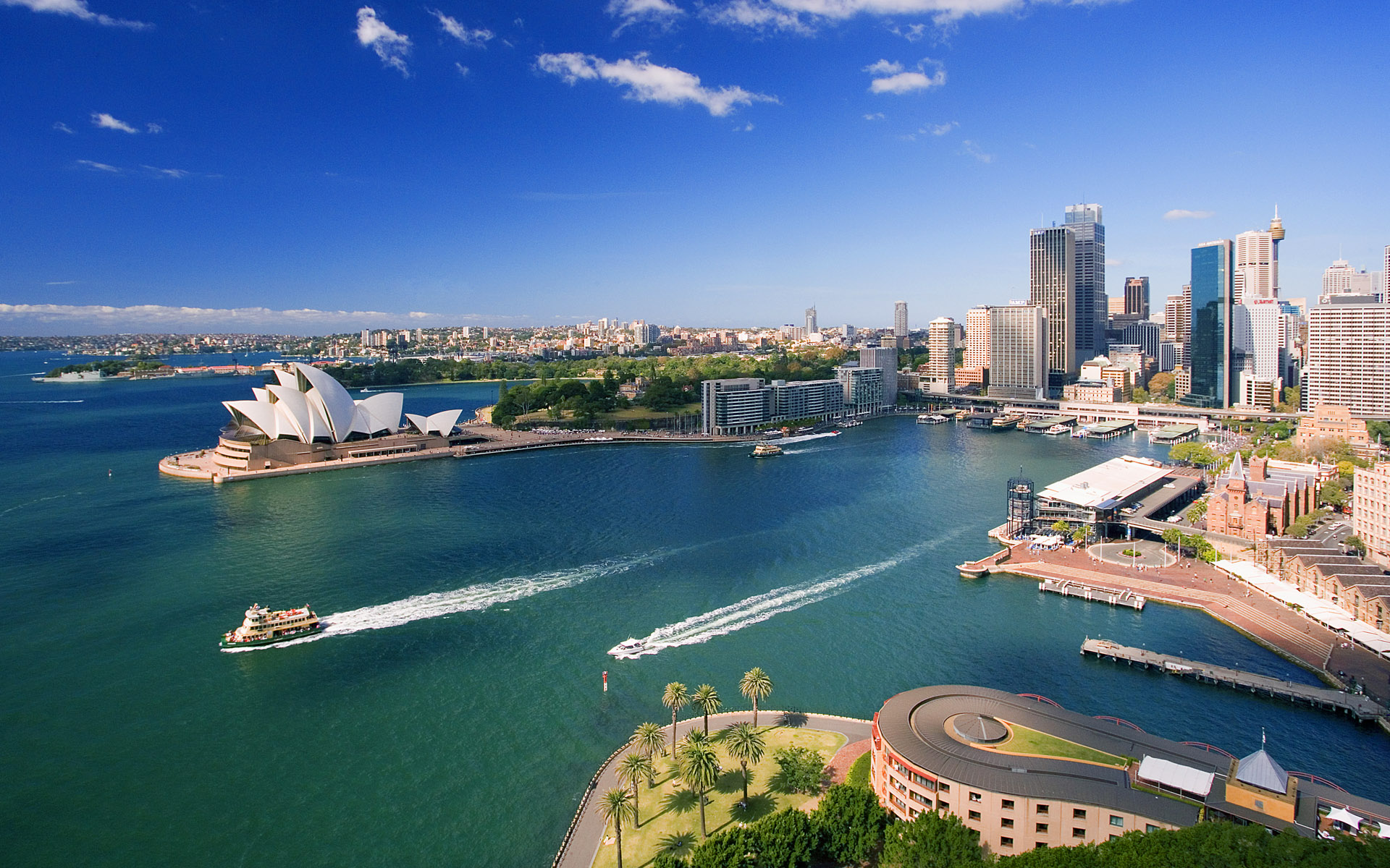 sydney, man made, australia, circular quay, sydney harbour, sydney opera house, cities Smartphone Background