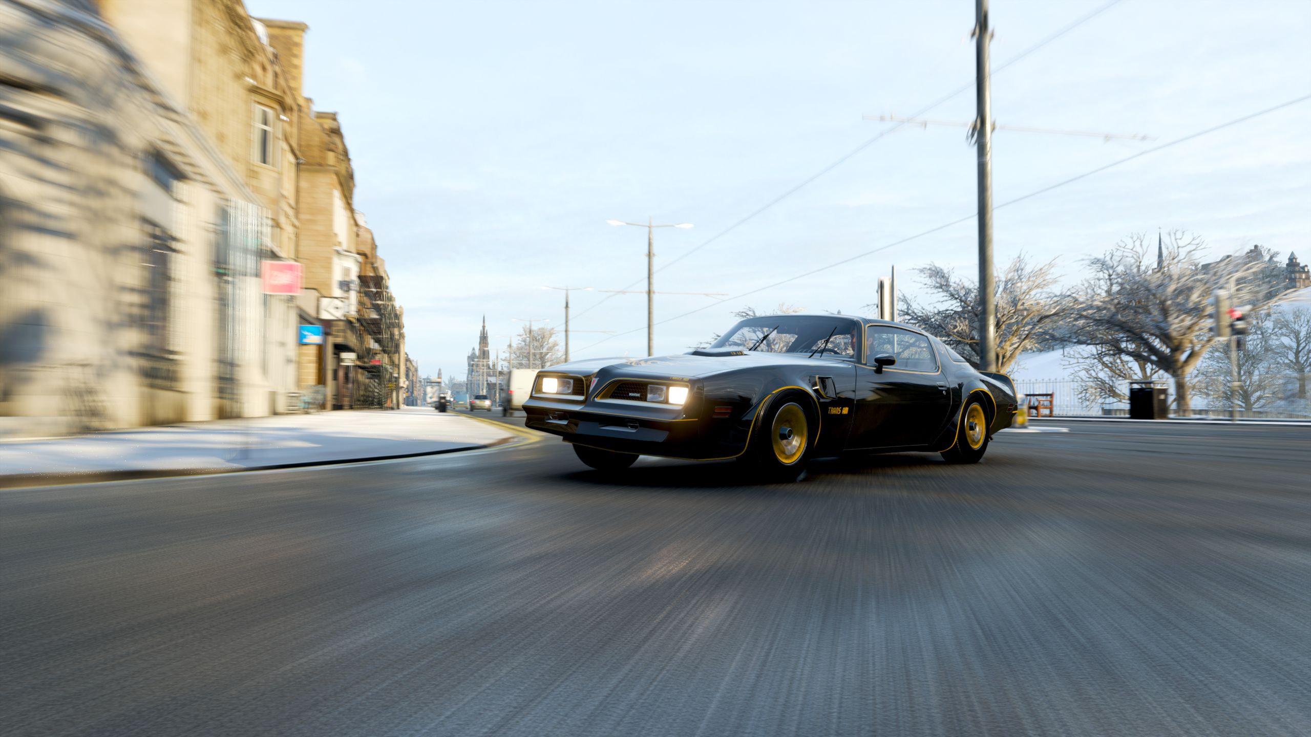 a black and gold 1 9 7 3 pontiac firebird trans am sd | Stable Diffusion