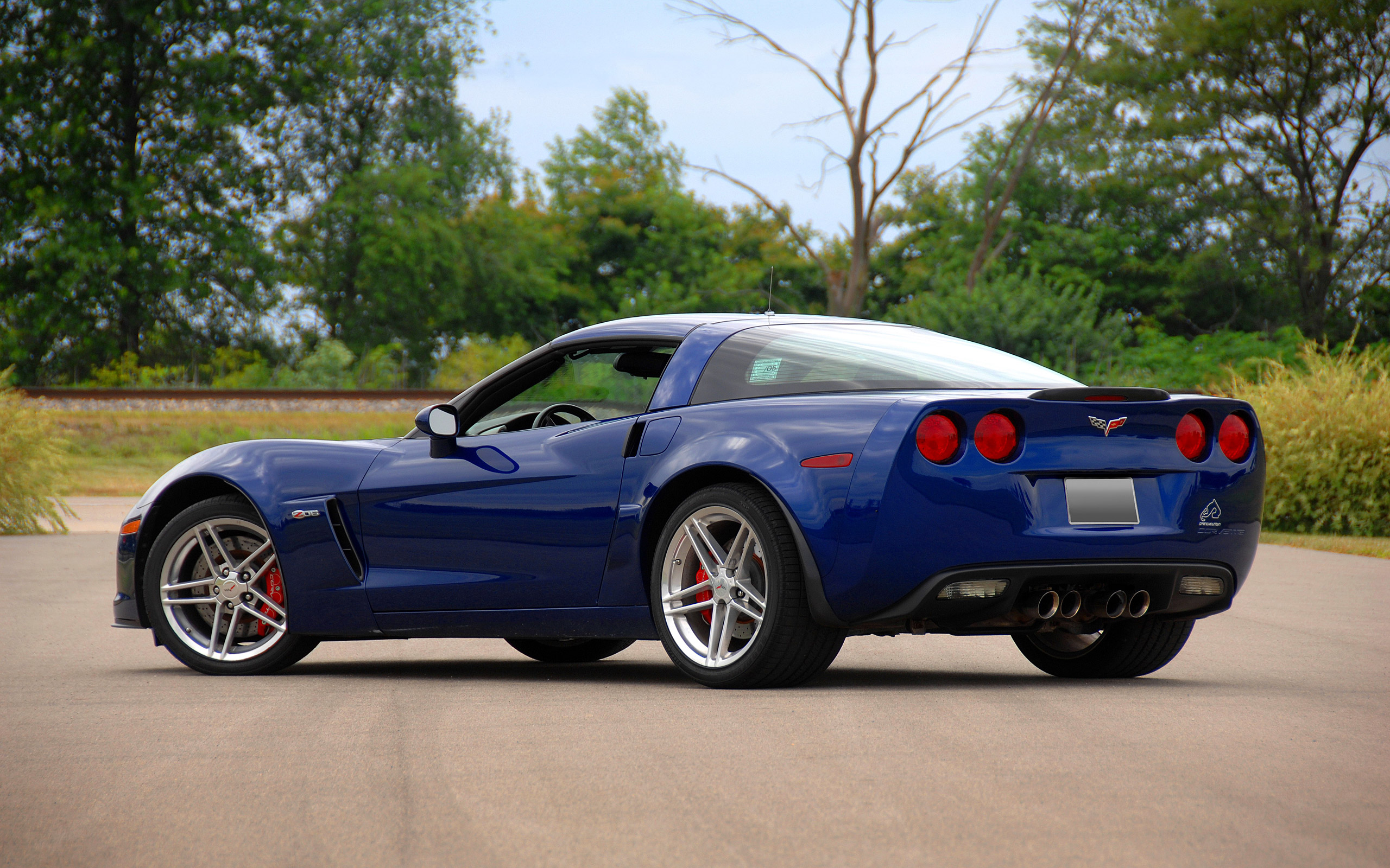 Corvette c6 z06 оранжевый