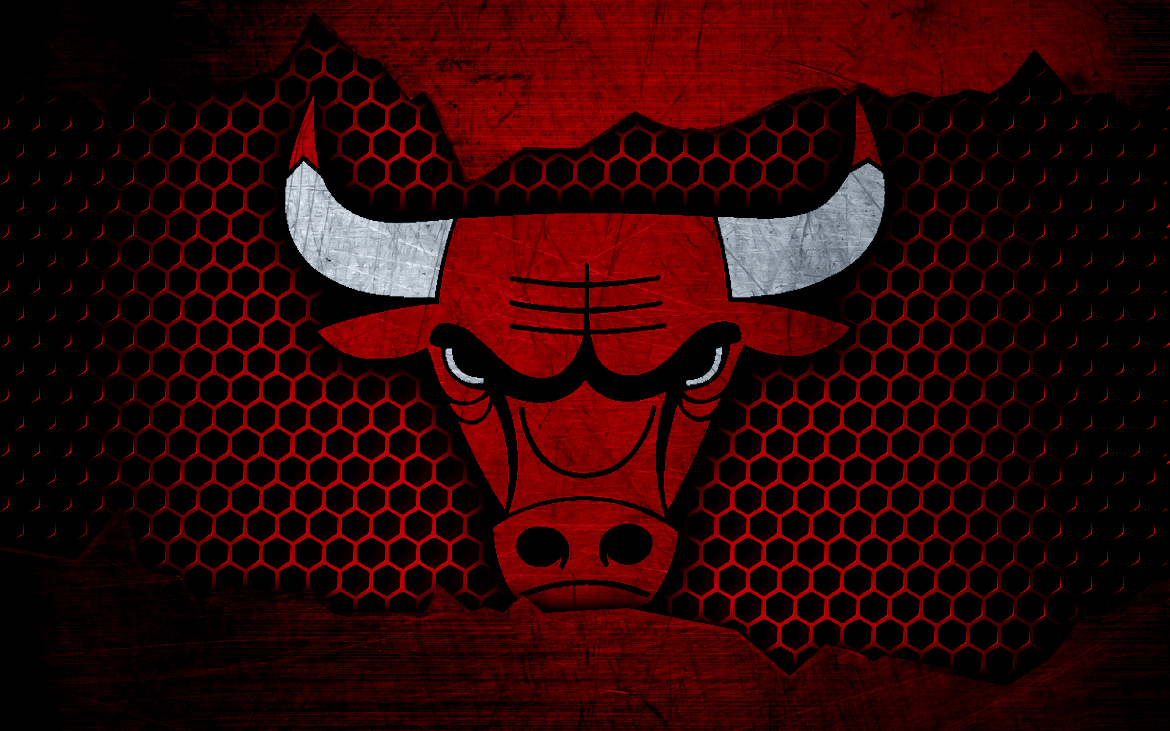 Красный бык Chicago bulls