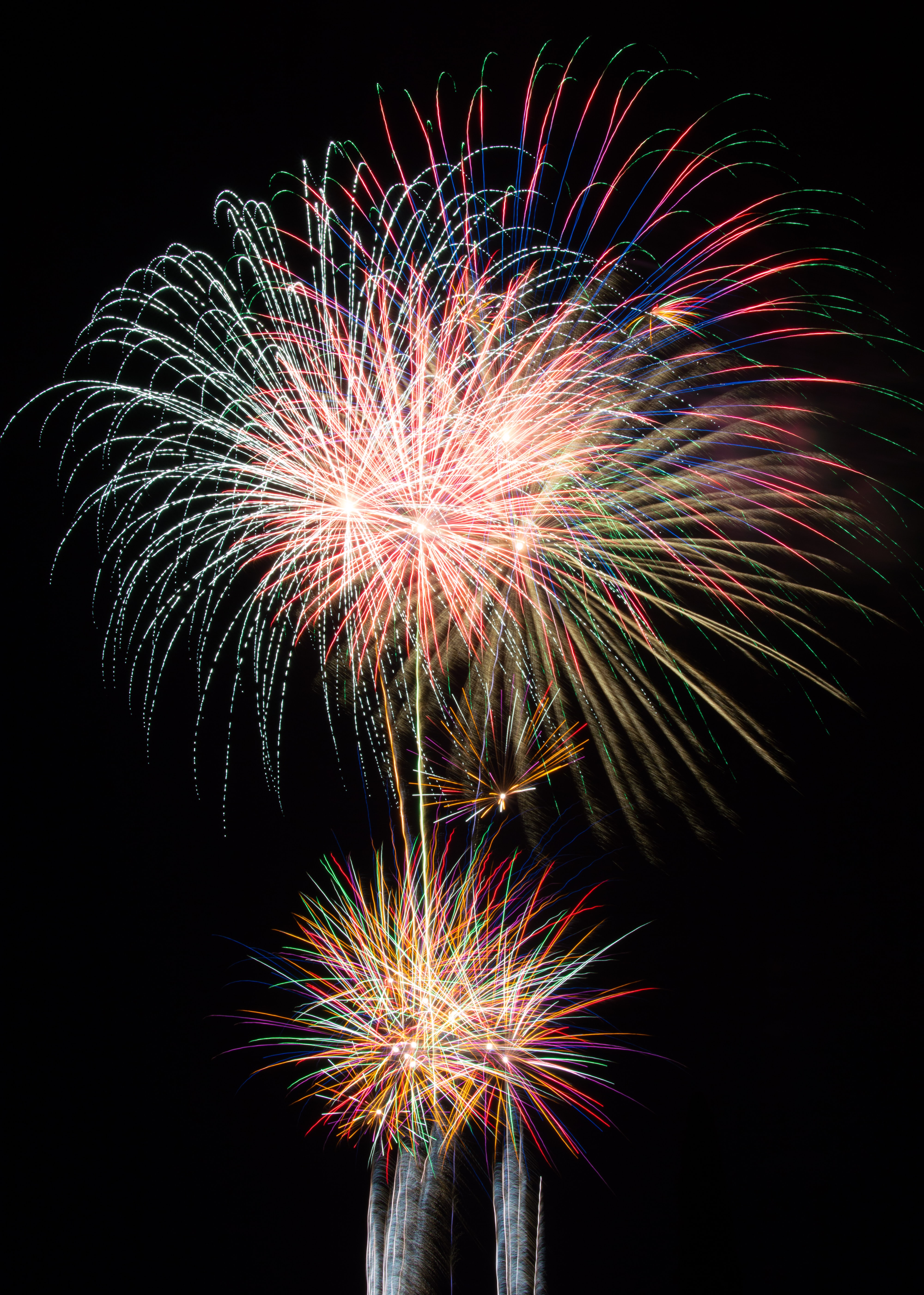 holidays, salute, shine, light, bright, sparks, fireworks, firework 2160p