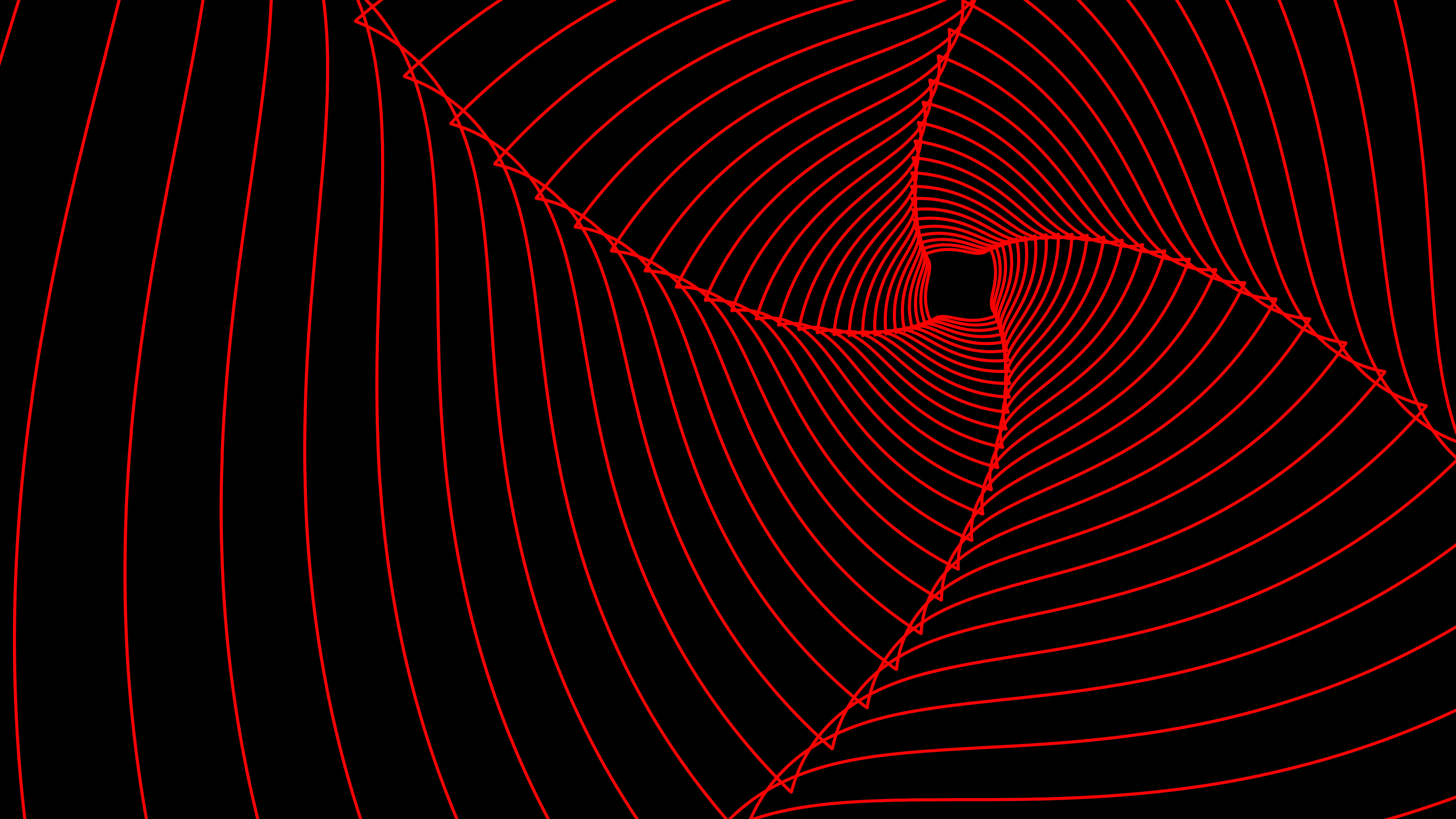 red, abstract, spiral, lines download HD wallpaper