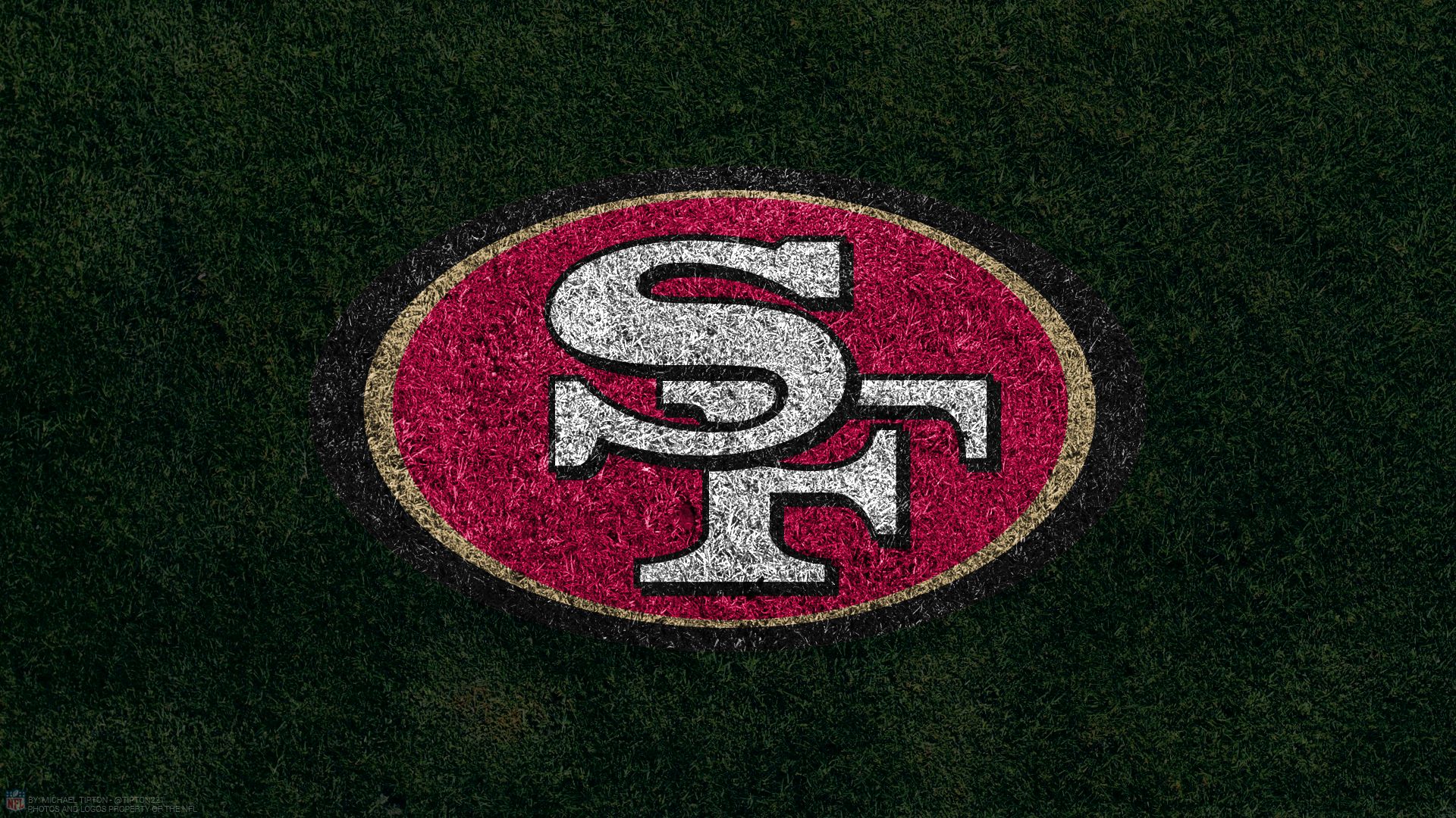 Download The Official Logo of the San Francisco 49ers Wallpaper