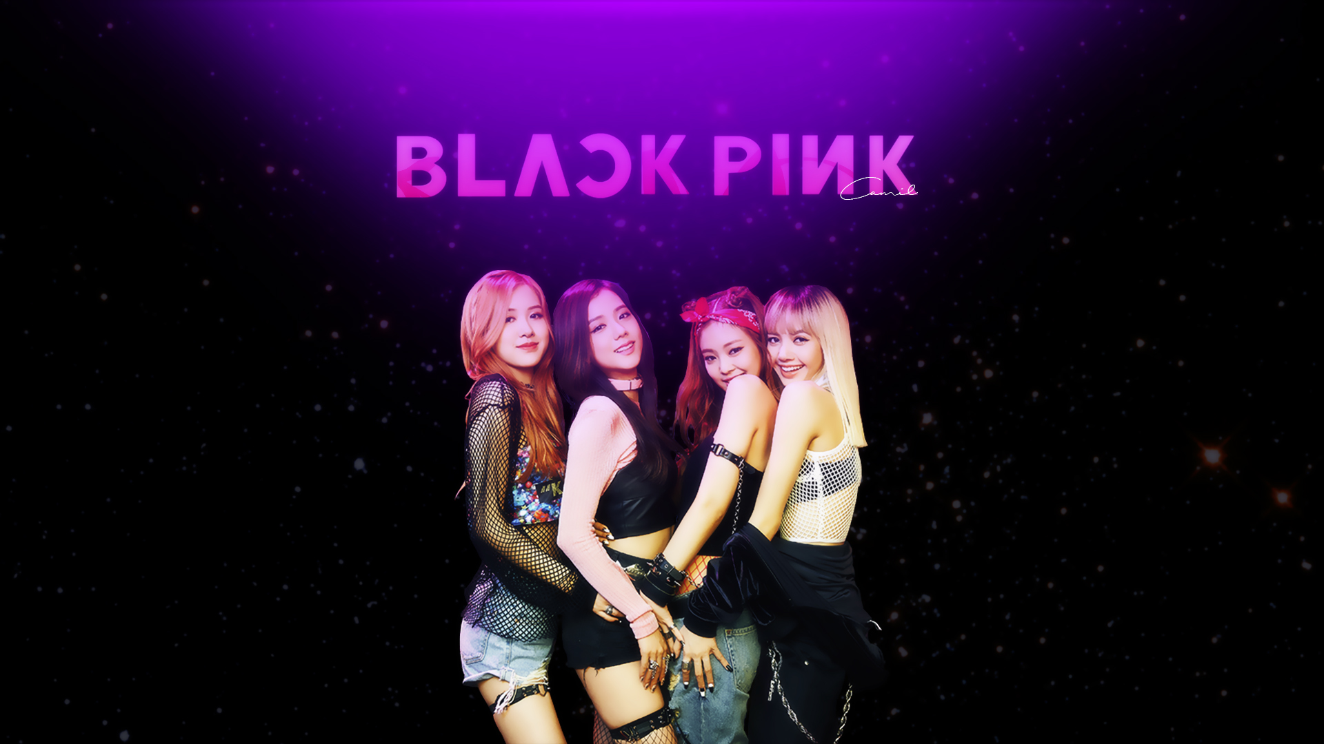 Blackpink Wallpaper 4K PUBG MOBILE Pink background 3105