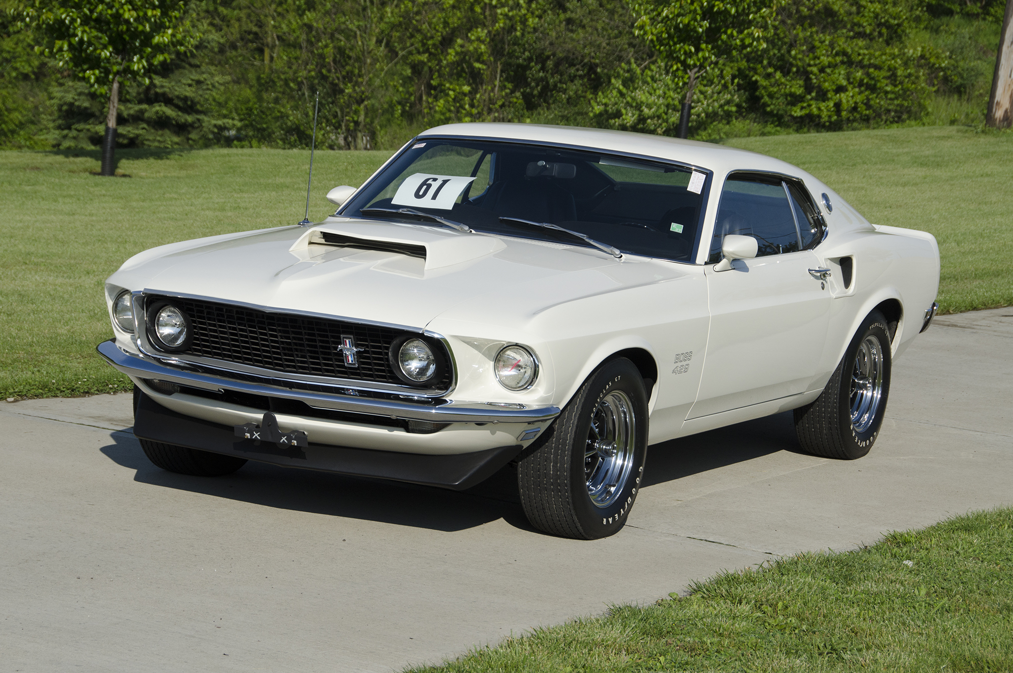 vehicles, ford mustang boss 429, 1969 ford mustang boss, car, ford mustang boss, ford mustang, ford, muscle car, white car