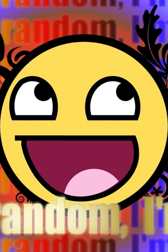 humor, smiley, colors, face, emoticon, rainbow HD wallpaper