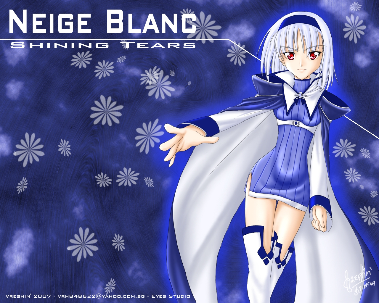 Shining tears. Shine аниме. Аниме сияет. Blanc neige.