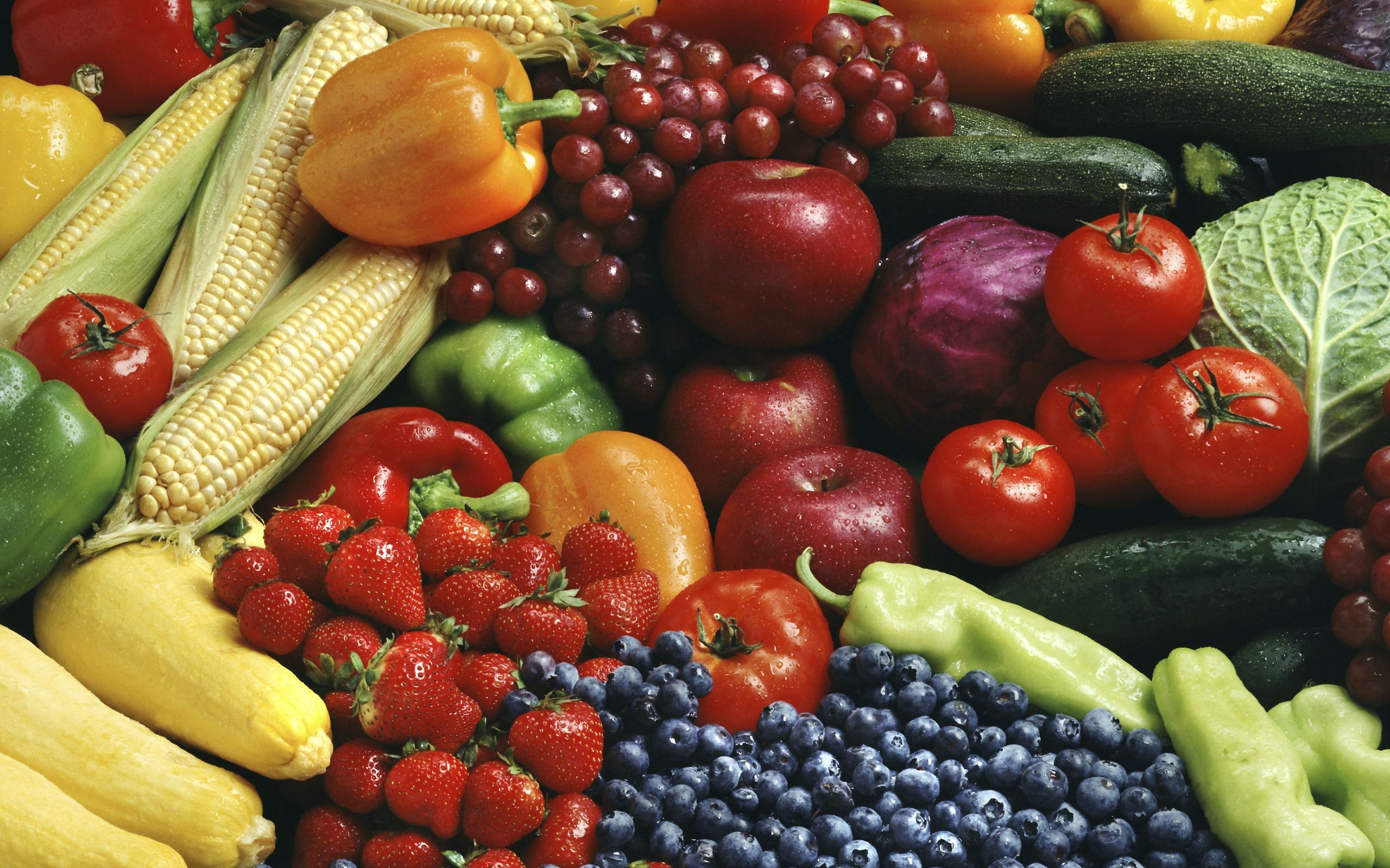 32k Fruits & Vegetables Wallpaper