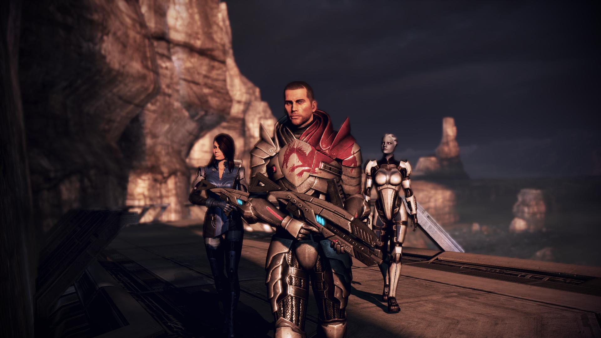 Commander Shepard & Ashley Williams