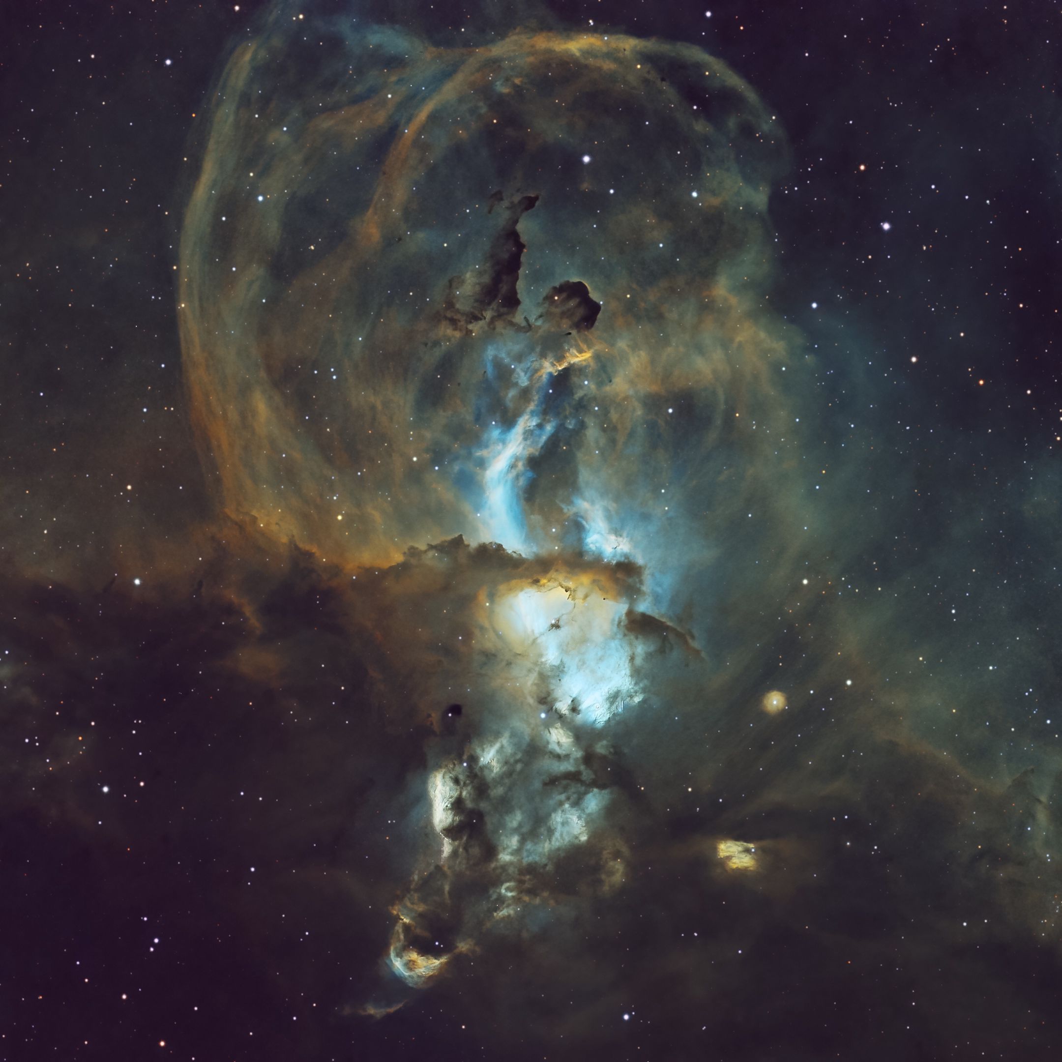 galaxy, nebula, universe, stars, open space HD wallpaper