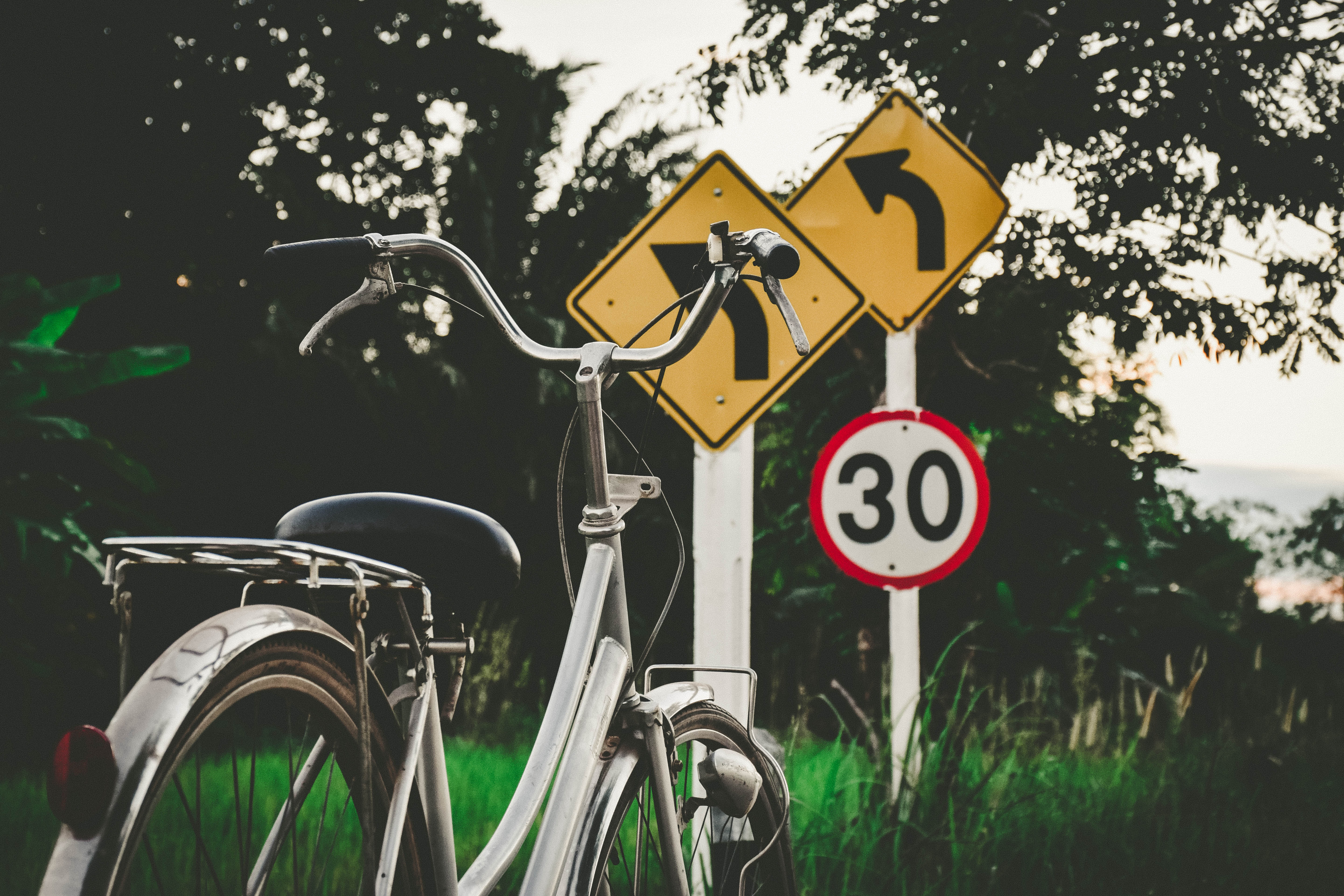 signs, miscellanea, miscellaneous, pointers, bicycle Free Stock Photo