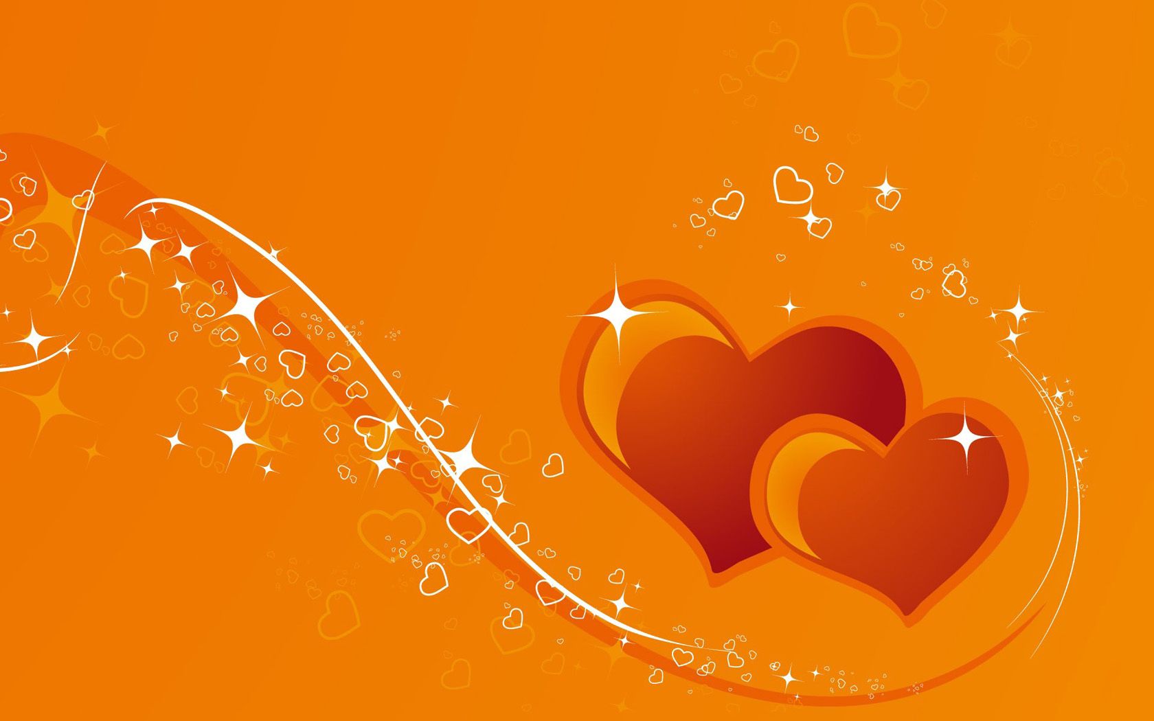 Download mobile wallpaper Shine, Light, Pair, Couple, Hearts, Love for free.