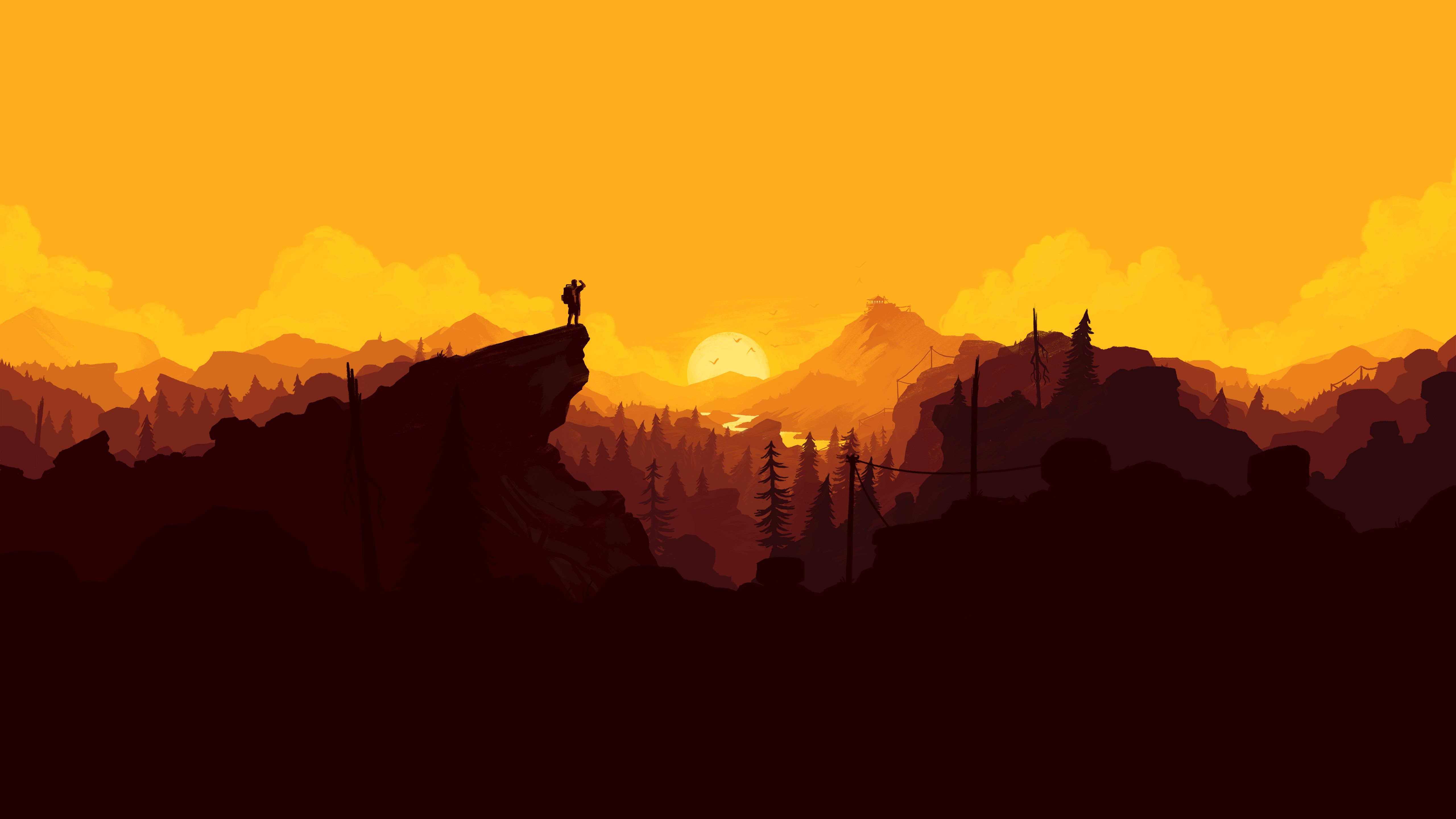 Firewatch iPhone wallpapers