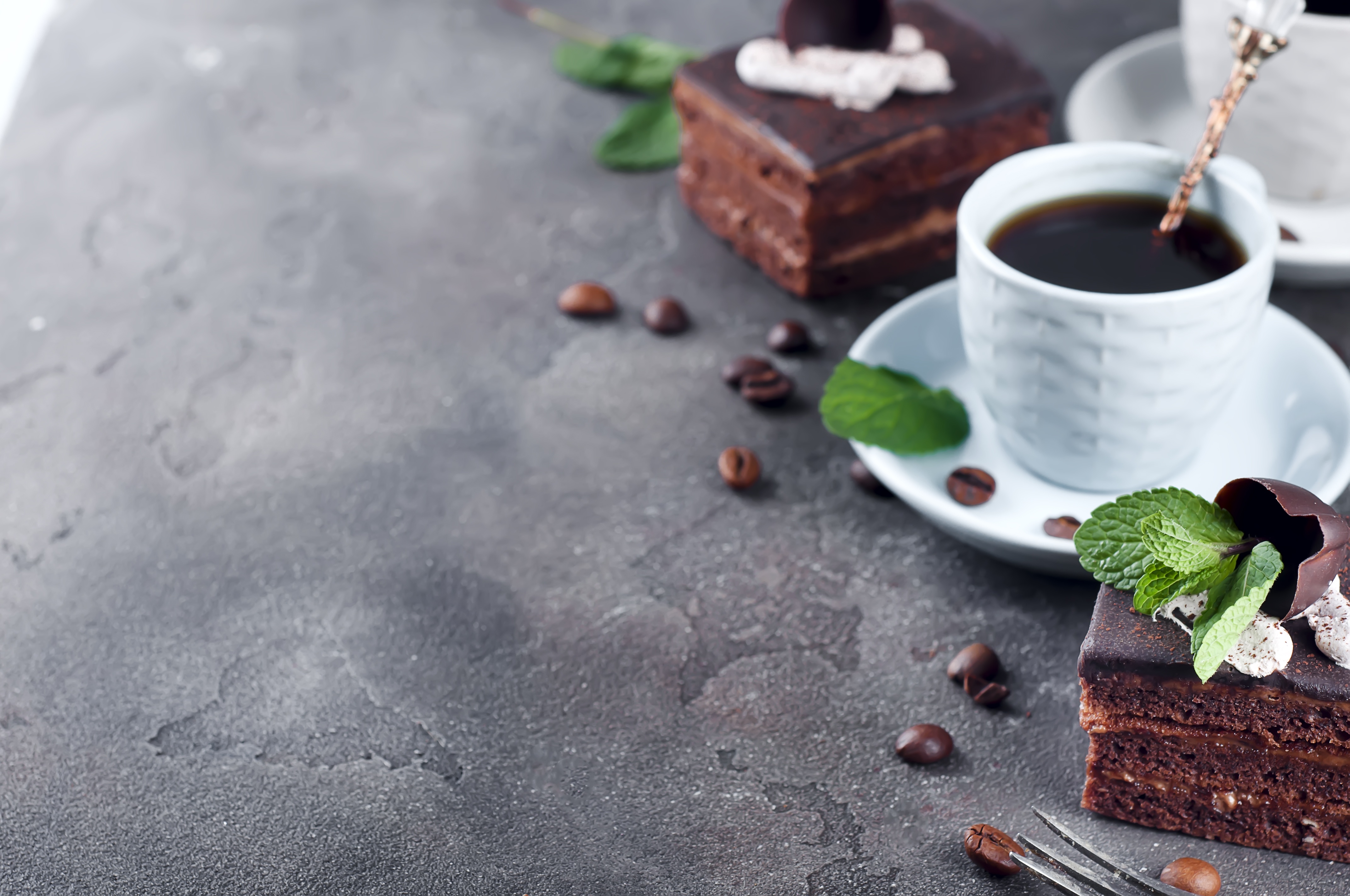 Brownie on Table