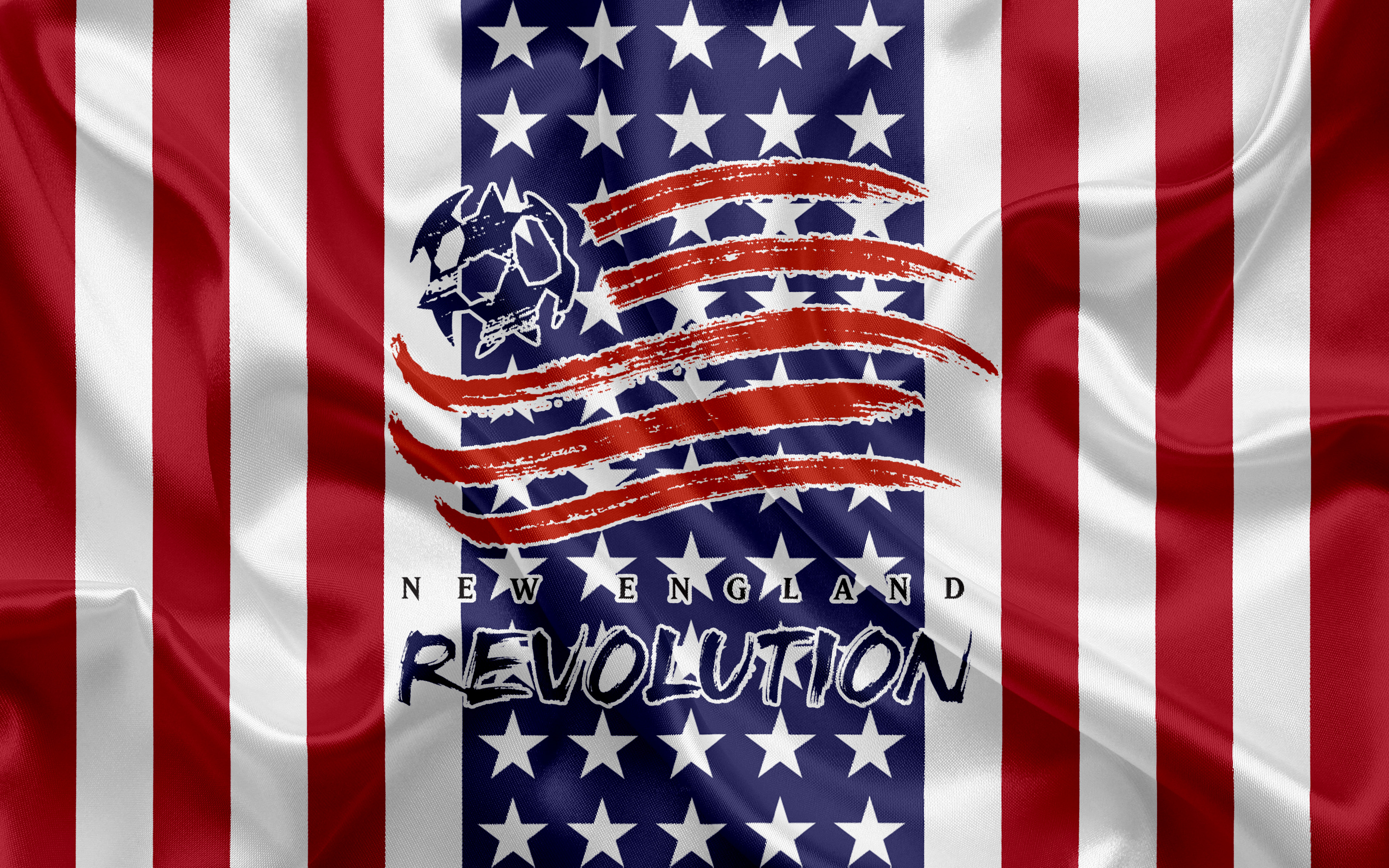 Download New England Revolutions Old Insignia. Wallpaper