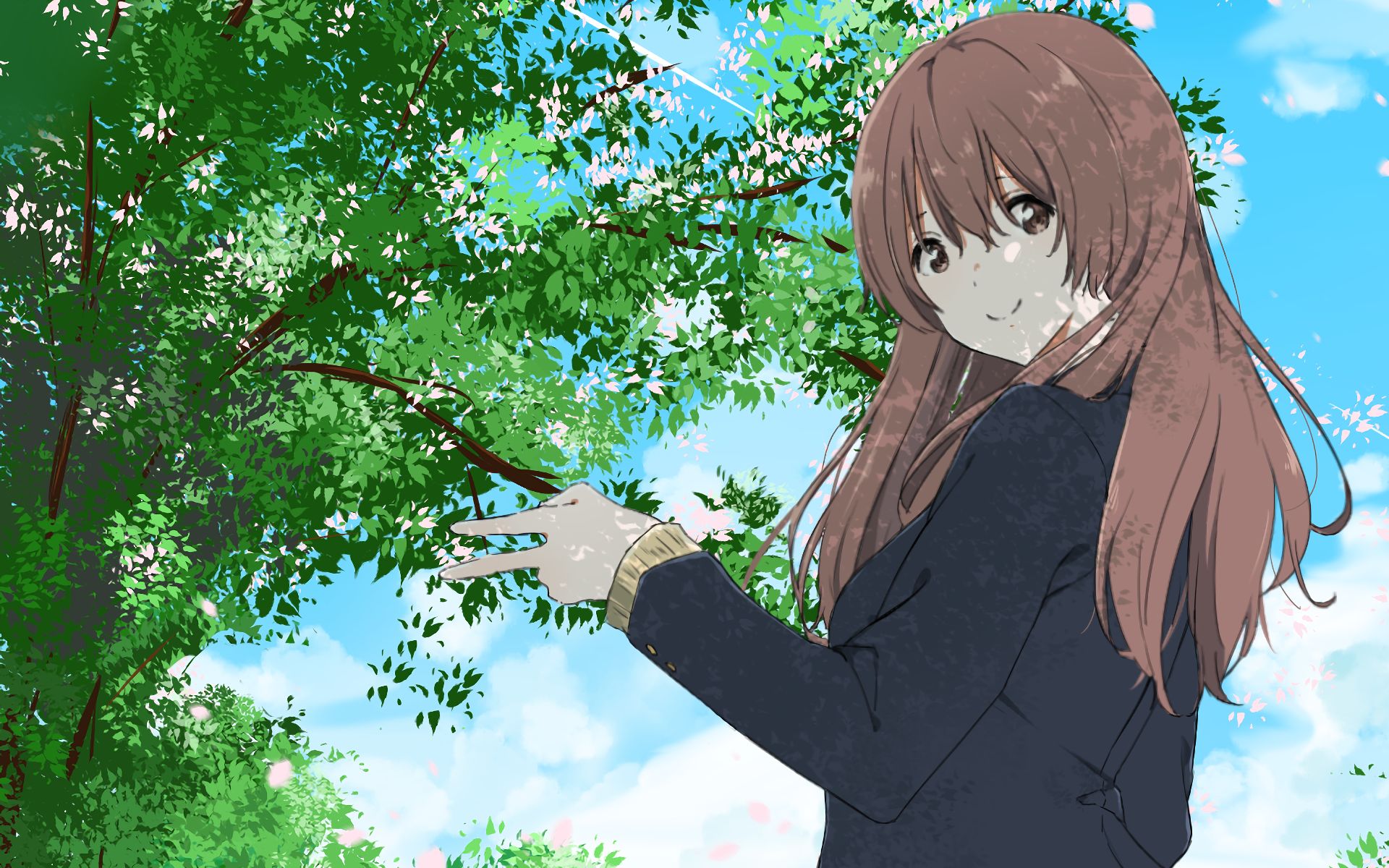 Koe no Katachi | Shouko Nishimiya | Anime wallpaper, Pink wallpaper anime,  Cute anime wallpaper