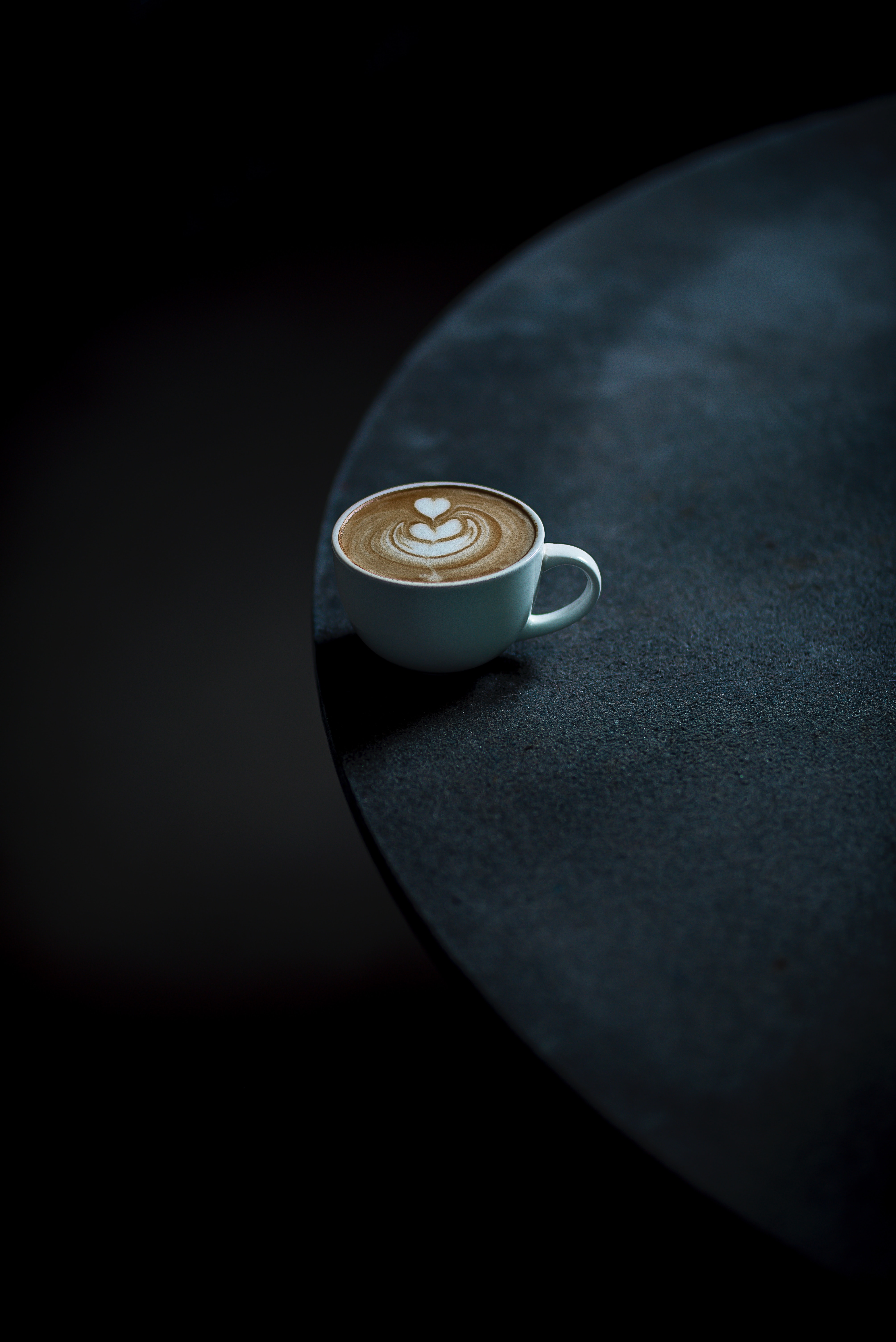 coffee, minimalism, food, dark, cup, table