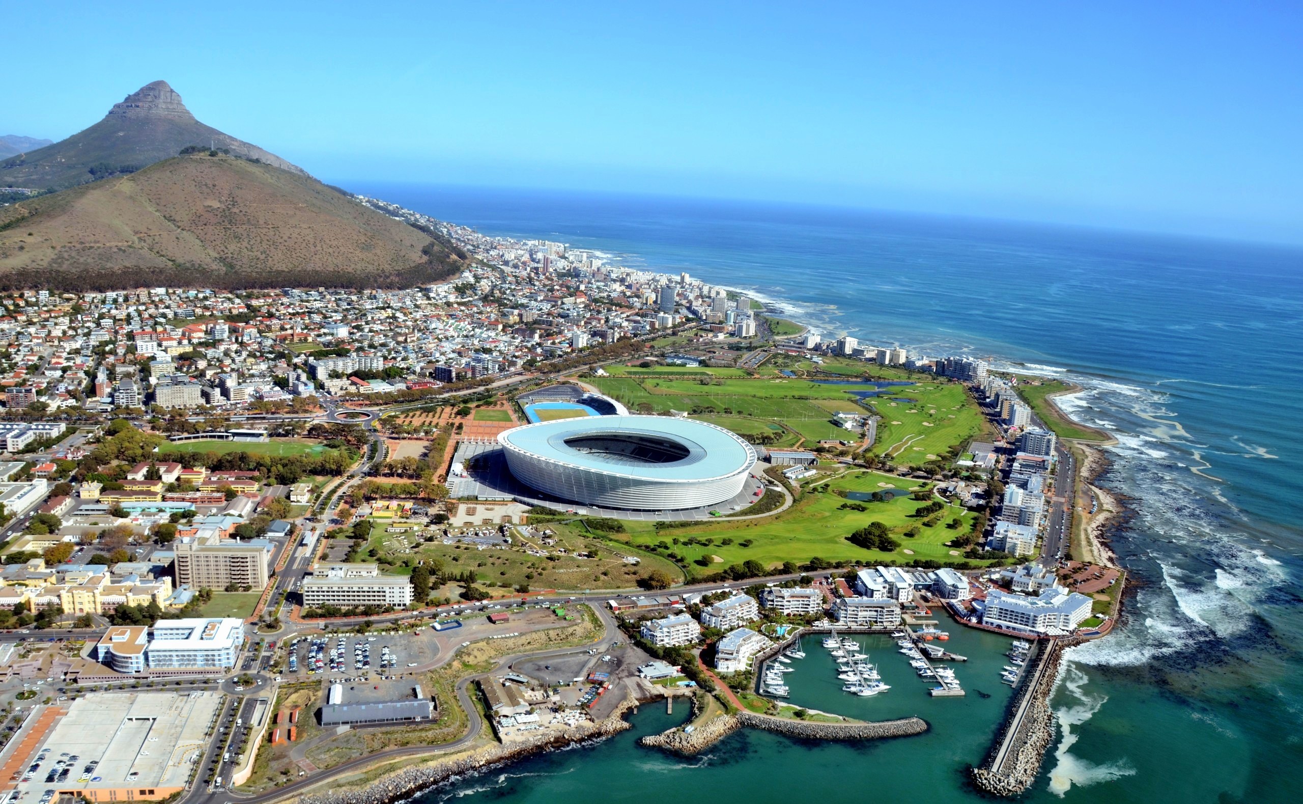 Популярные заставки и фоны Кейптаун на компьютер