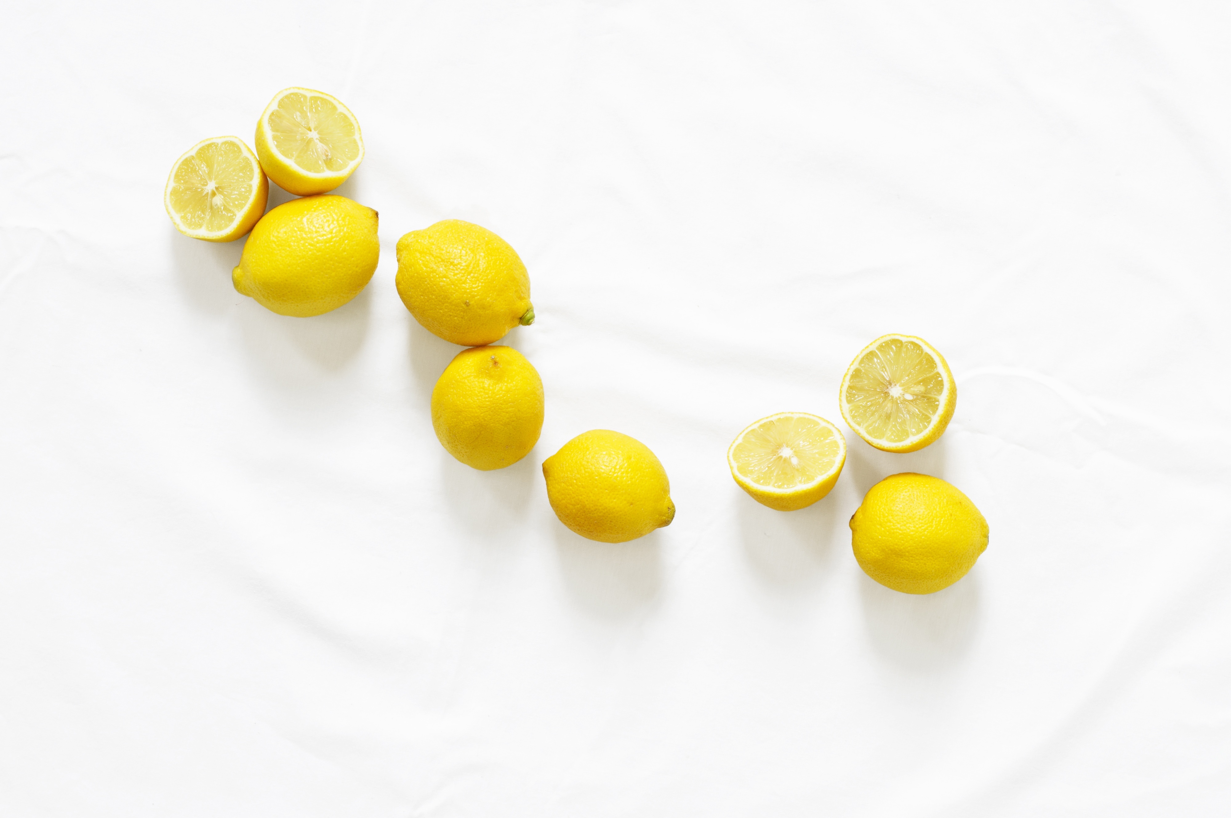minimalism, lemons, citrus, juicy
