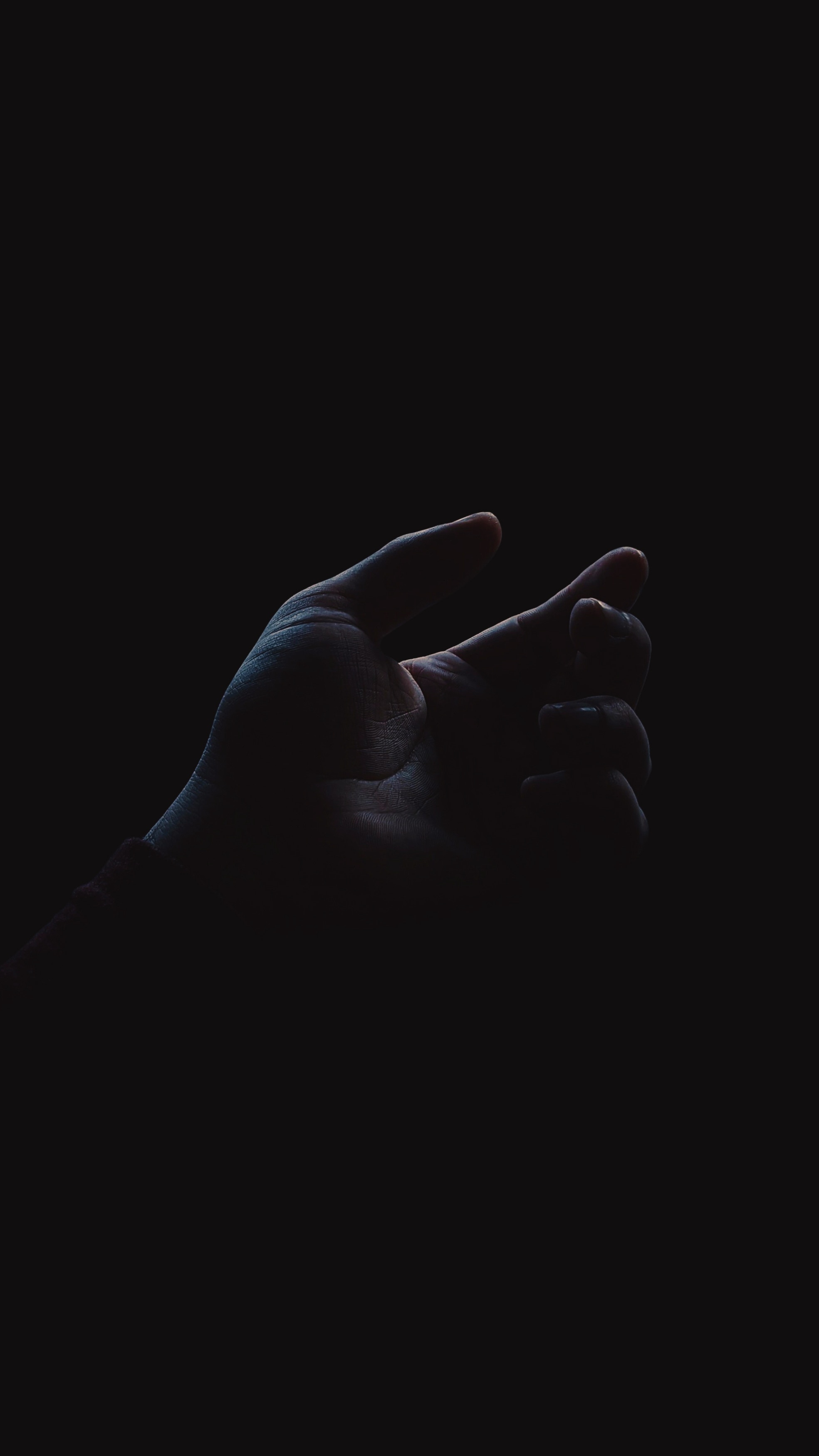 hand, dark, palm, fingers