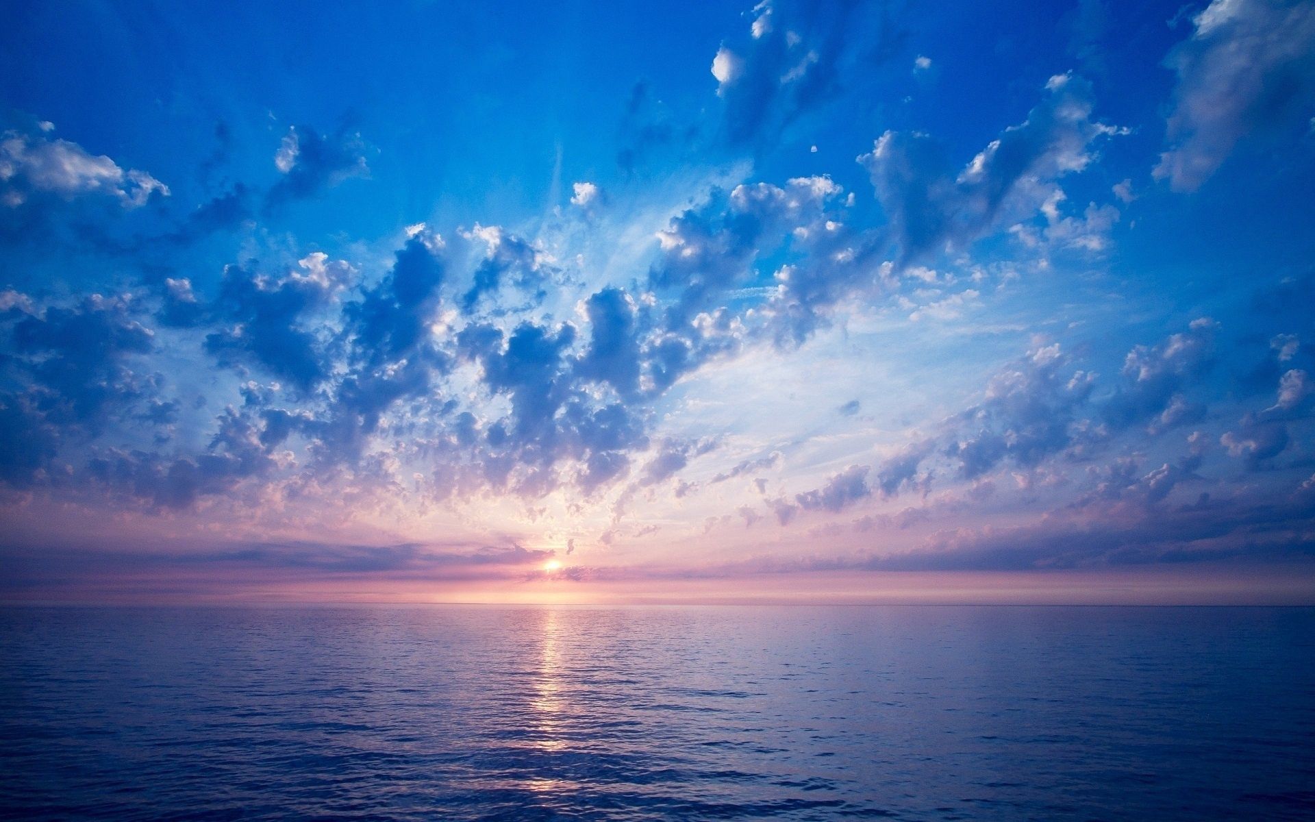 140817 Hintergrundbild herunterladen natur, sky, sea, sun, clouds, horizont, abend, farbtöne, schattierungen, ruhe, luft, ruhig - Bildschirmschoner und Bilder kostenlos