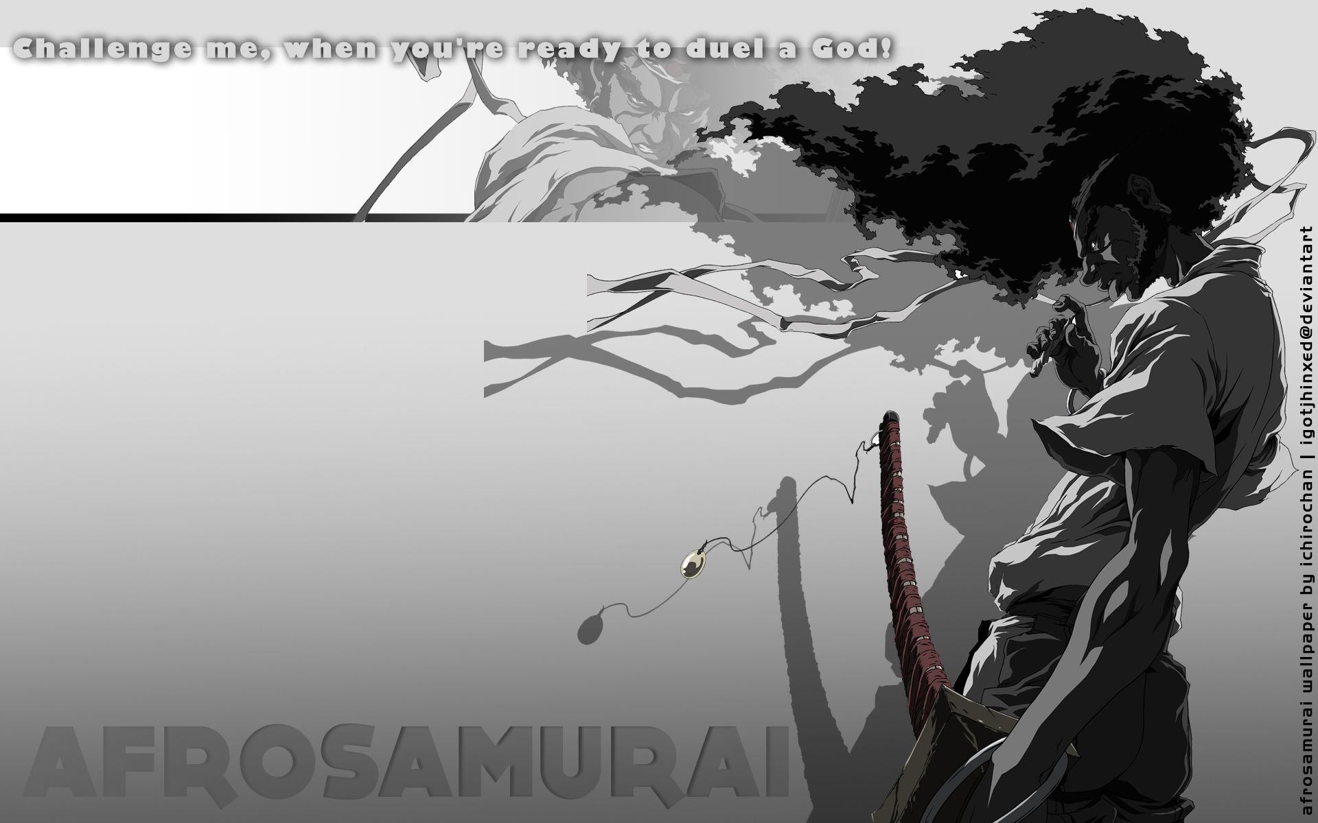 Afro Samurai Wallpaper Hd For Mac Wallpaper Afro Samurai Hd Characters Kuma  Resurrection Justice Game  फट शयर