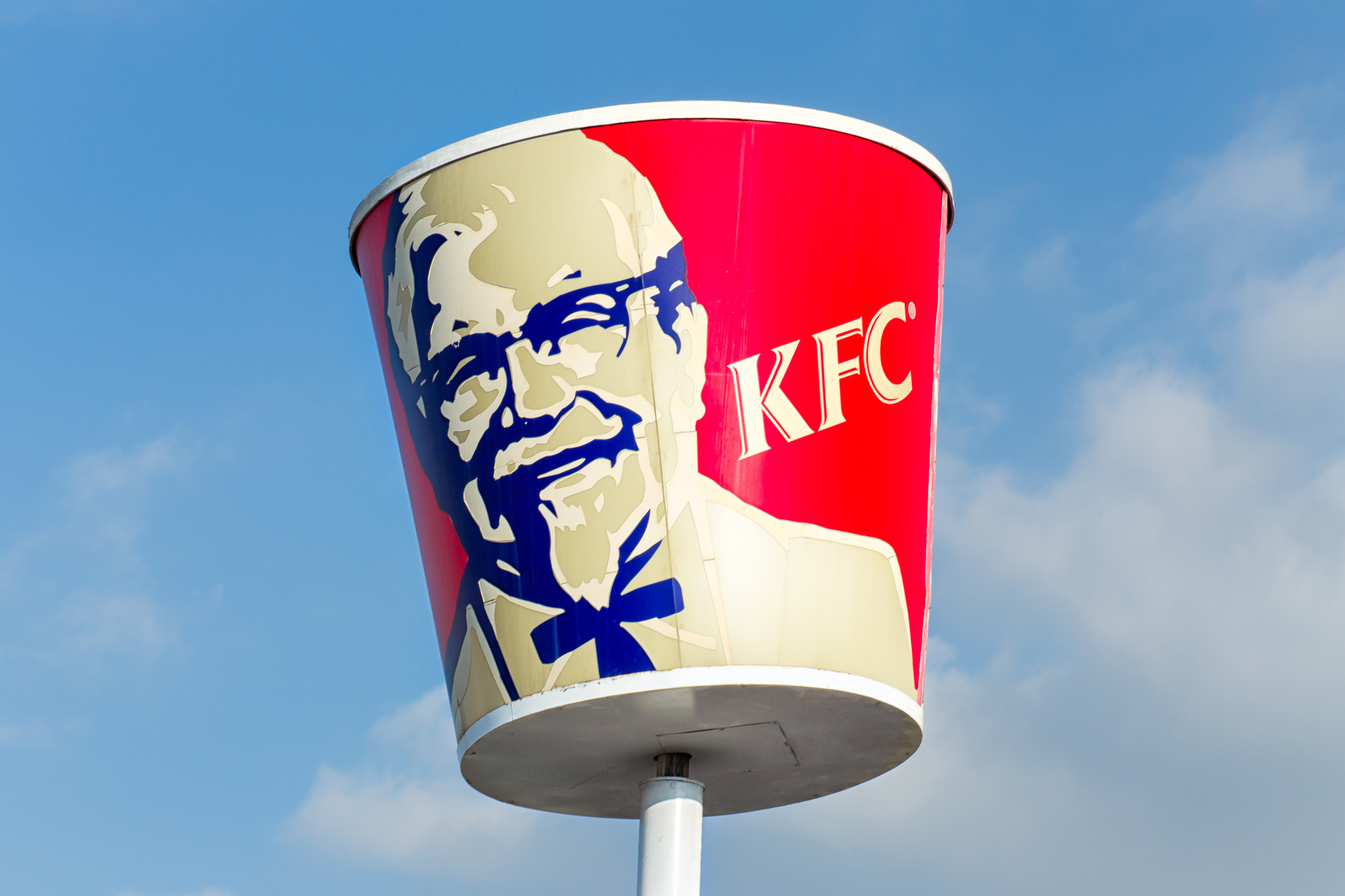 HD wallpaper KFC Fast Food Design Food and Drink Creative Golden  Advertising  Wallpaper Flare