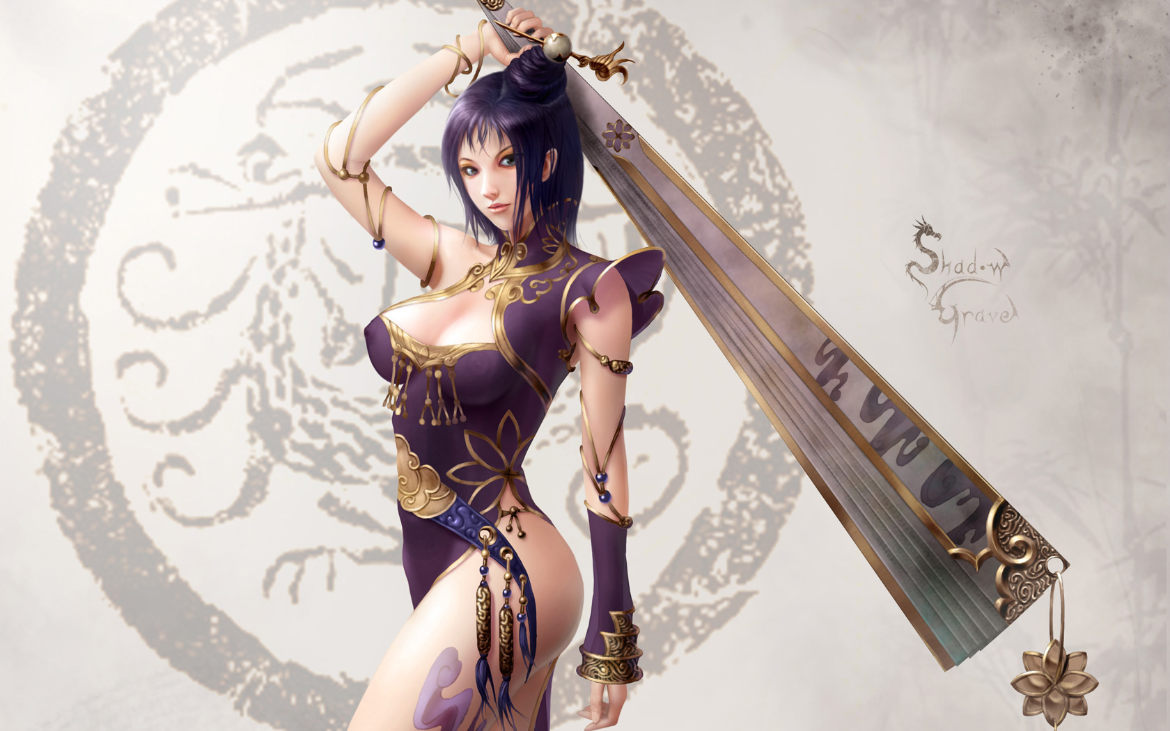 fantasy, women warrior, chinese 5K