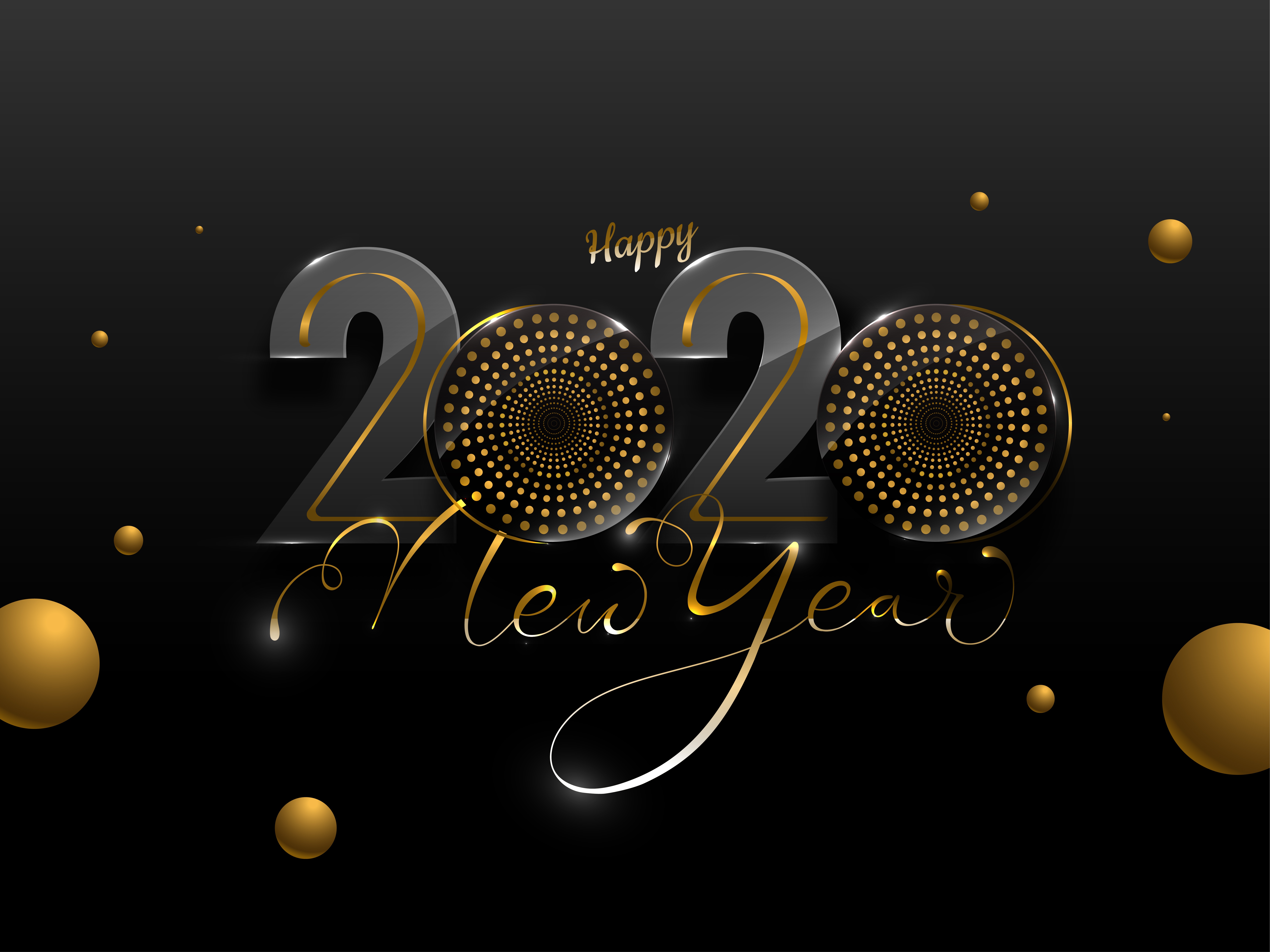 968589 baixar papel de parede feriados, ano novo 2020, feliz ano novo, ano novo - protetores de tela e imagens gratuitamente