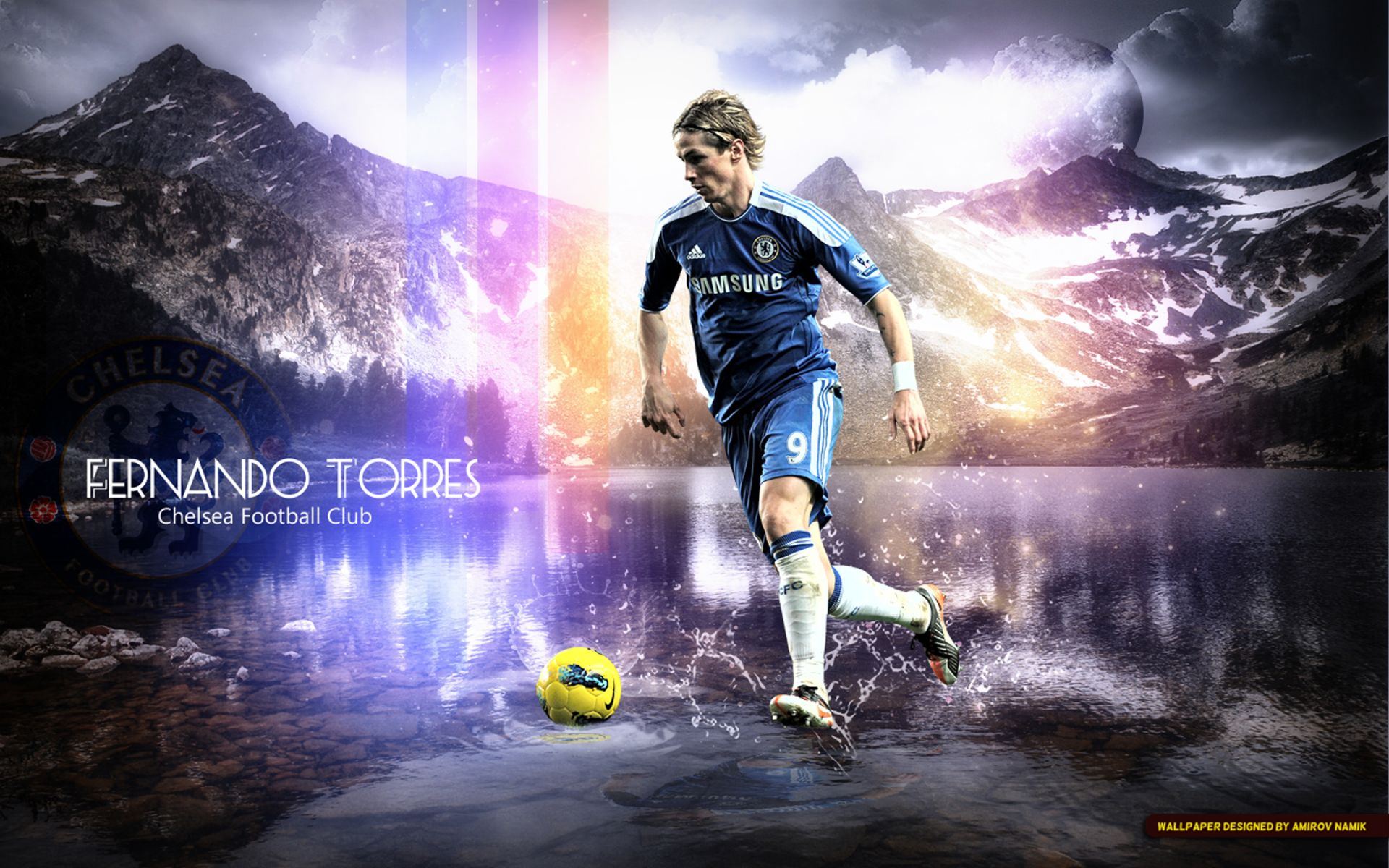 Wallpaper Fernando Torres Poster for Sale by AkmalErico  Redbubble