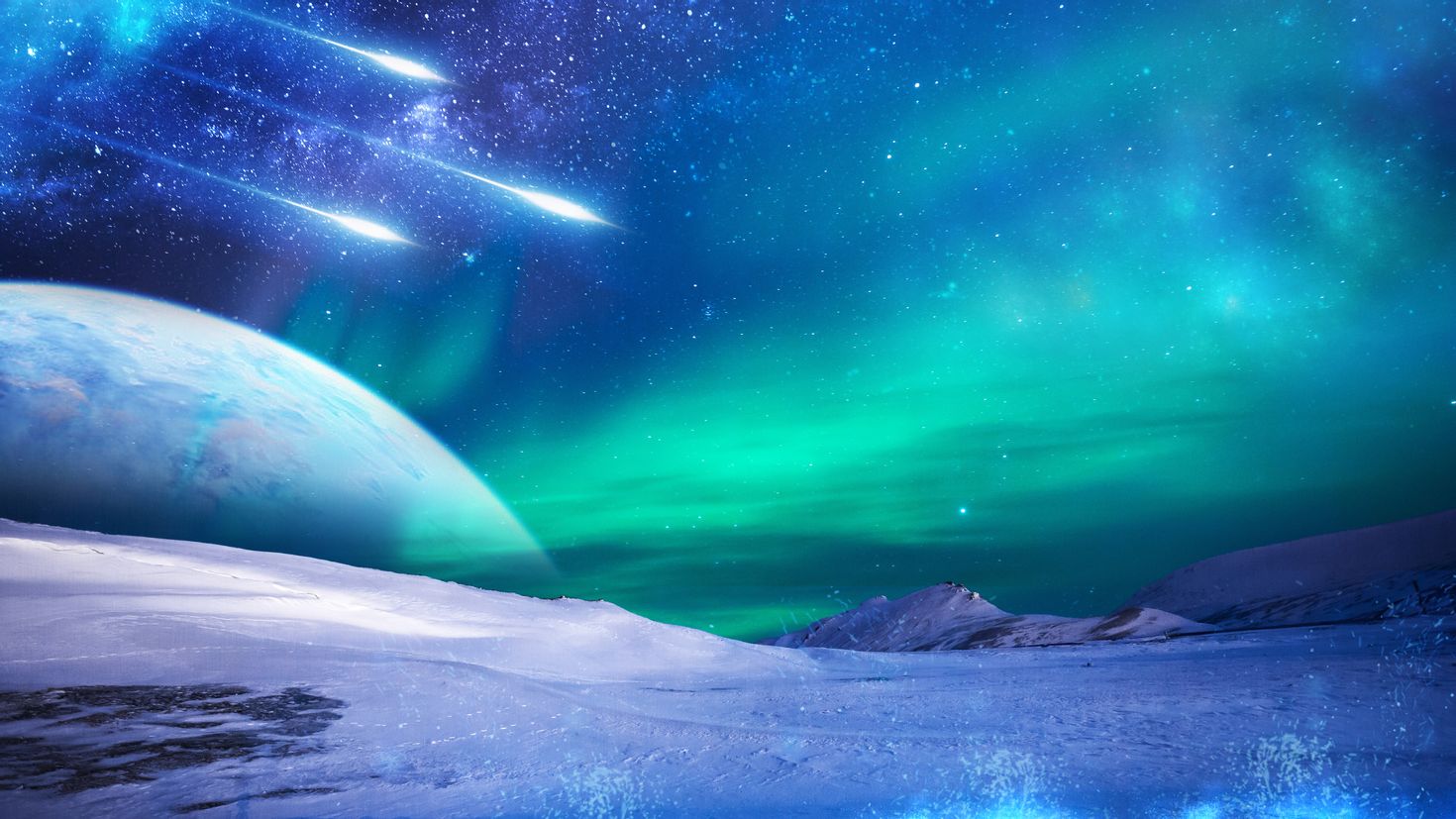 полярное сияние самые красивые фото космос