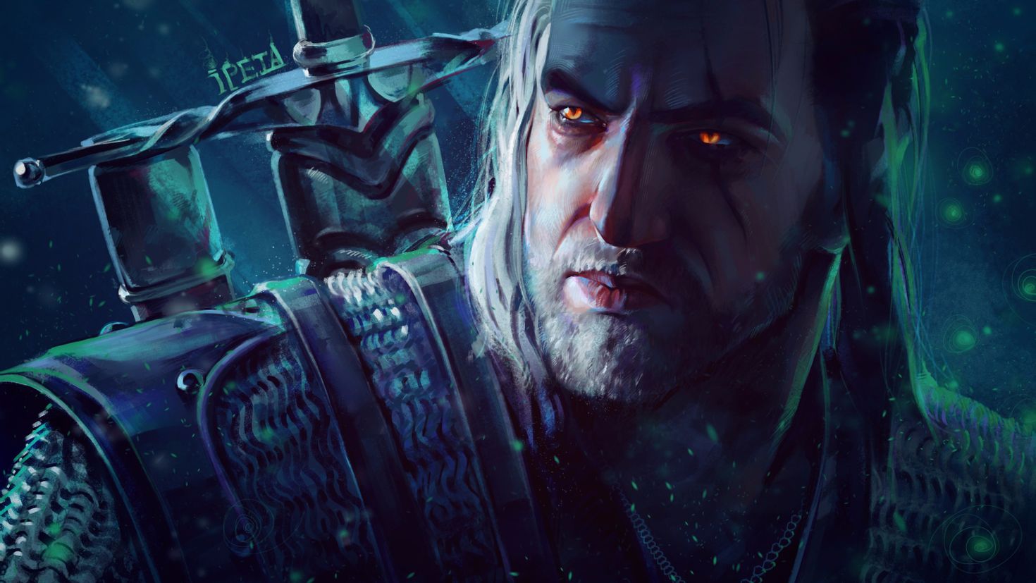 The witcher 3 geralt face фото 54