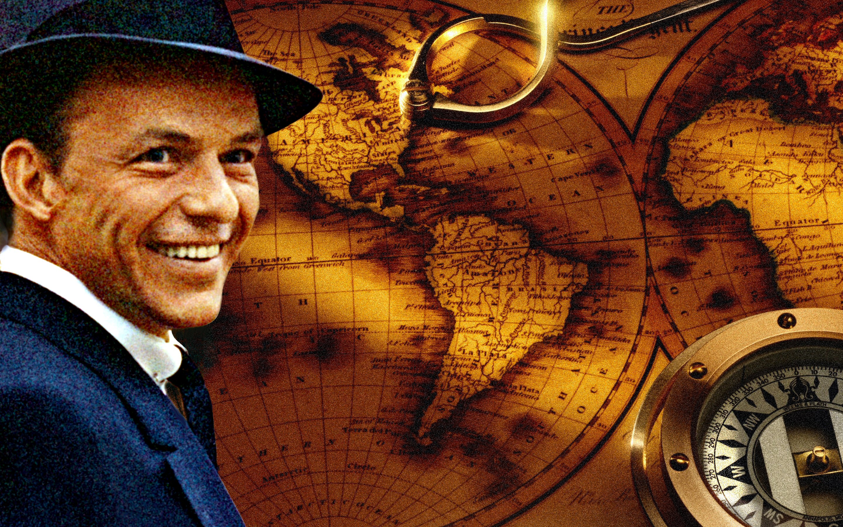 Frank Sinatra Wall Mural  Buy online at Europosters
