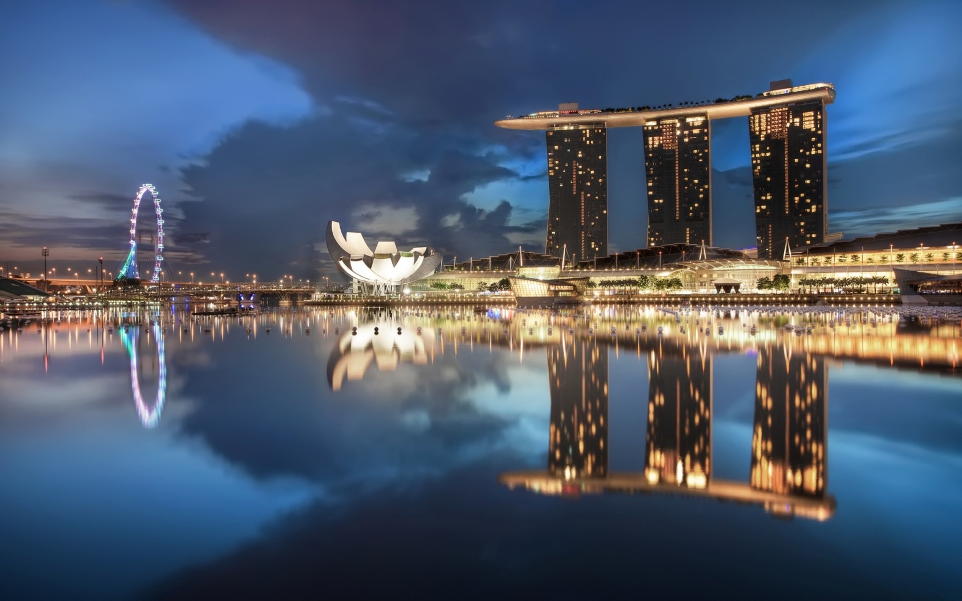 295800 Bild herunterladen menschengemacht, singapur, städte - Hintergrundbilder und Bildschirmschoner kostenlos