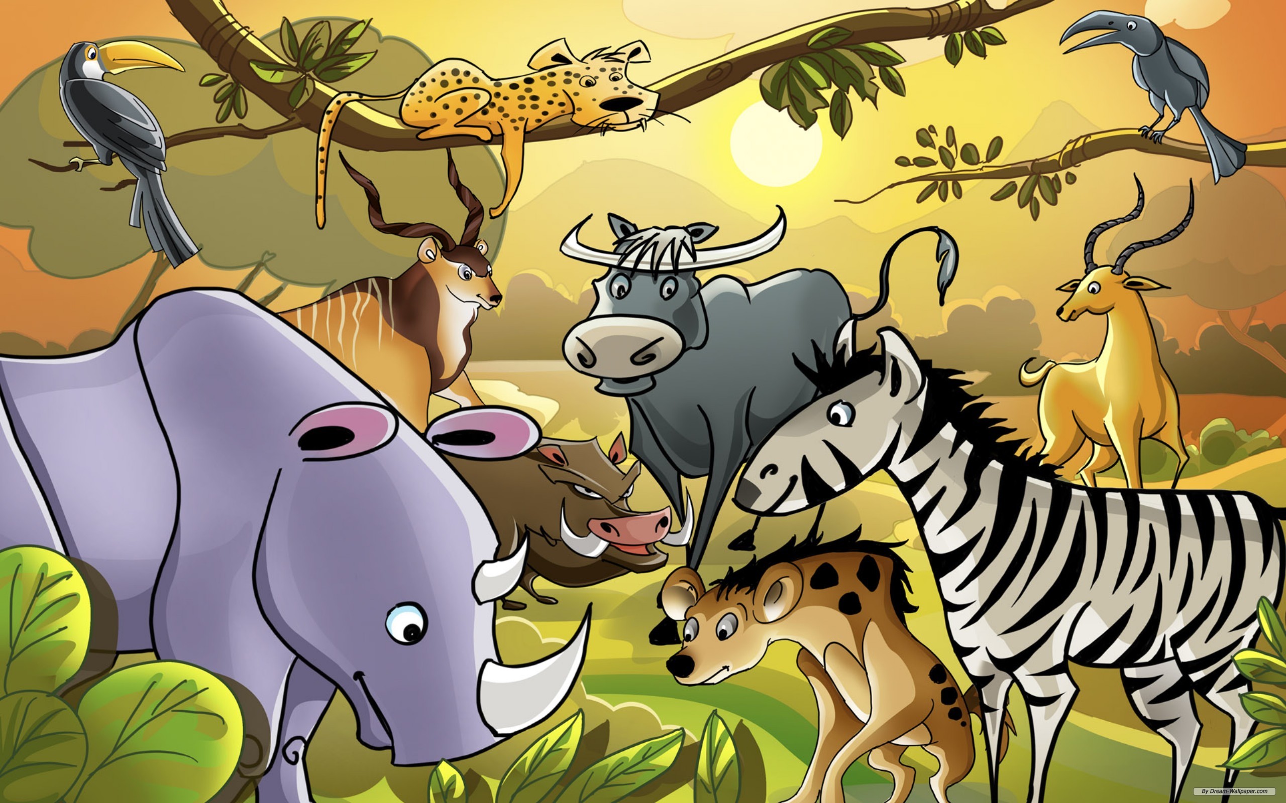 Wild animals play. Мультяшные животные. Африканские животные. Звери Африки. Африканские животные для детей.