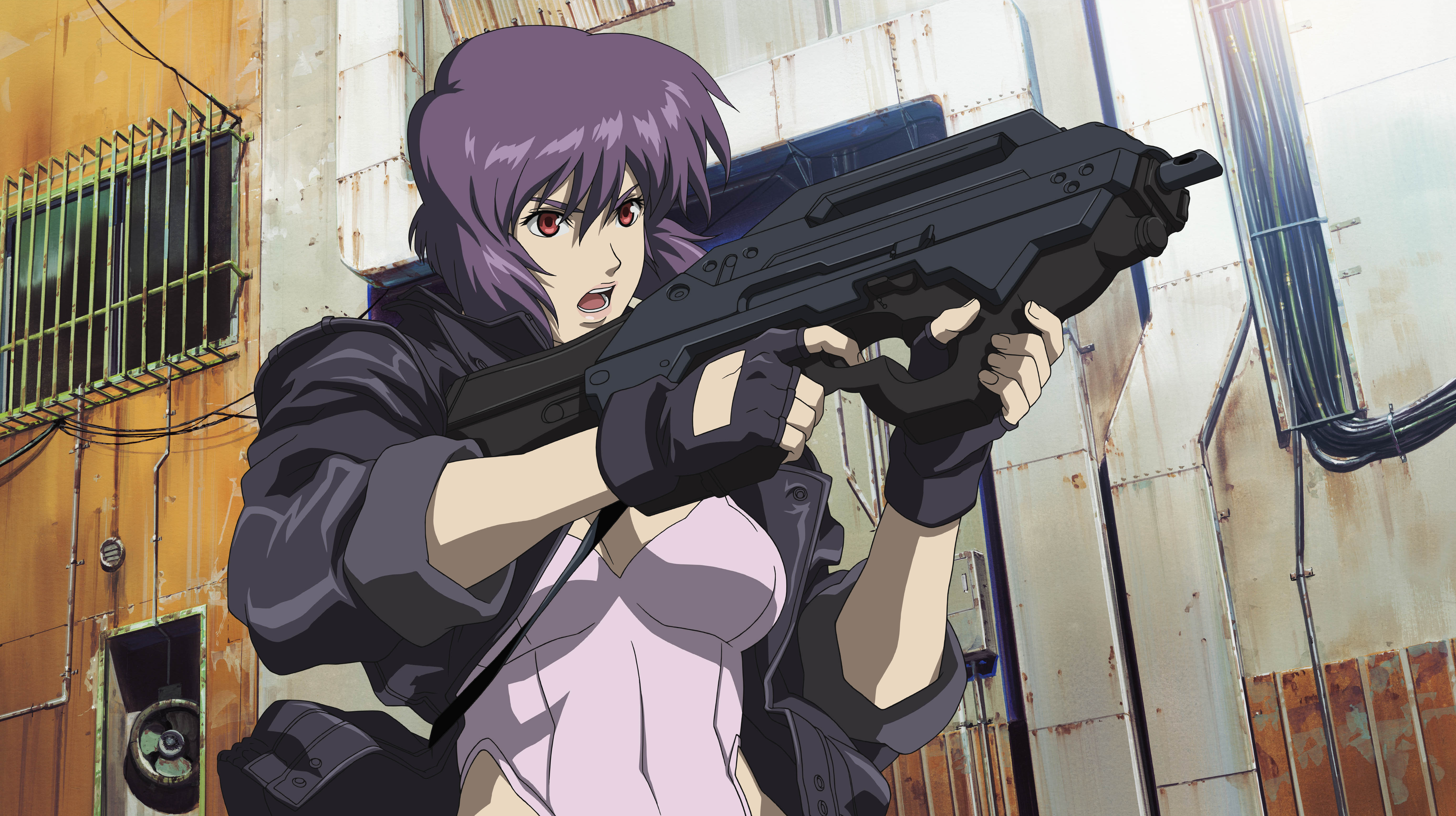 anime, ghost in the shell