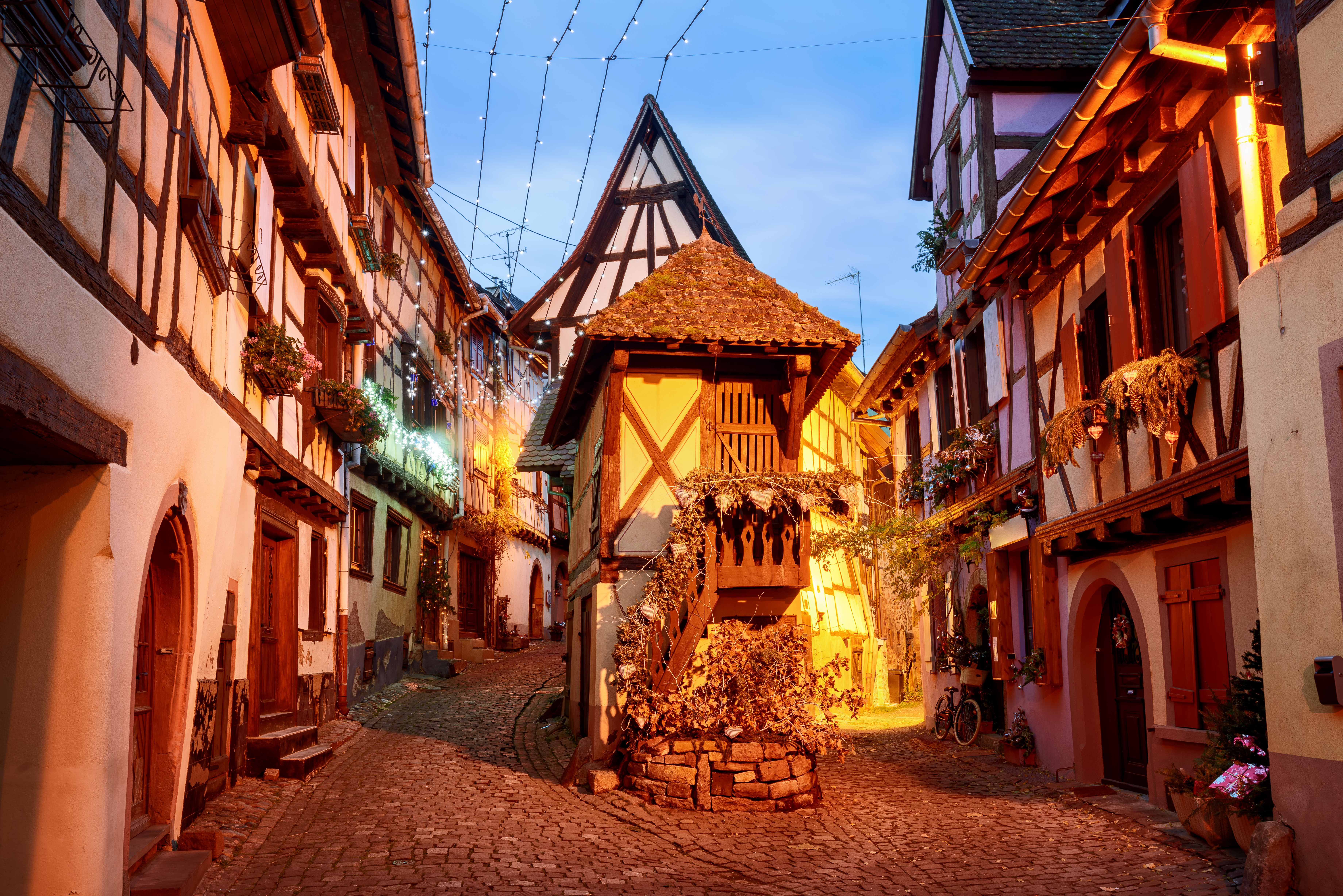 man made, colmar, building, france, house, town, towns