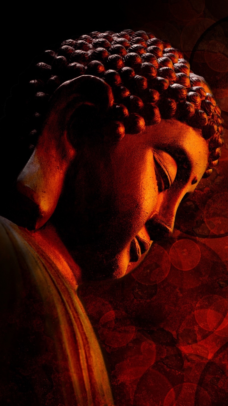 Download God Mobile Buddha Gold Figurine Wallpaper | Wallpapers.com