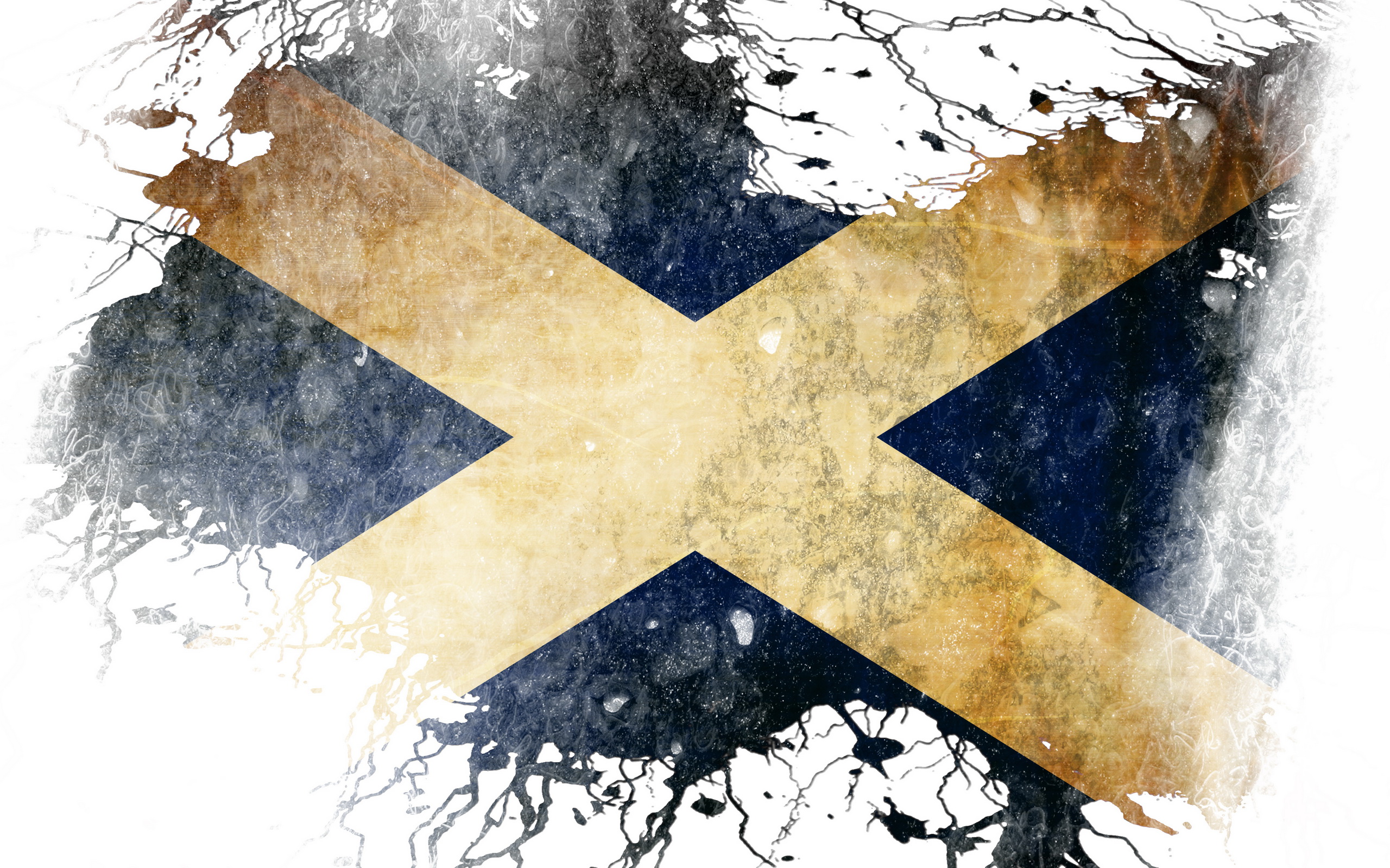 Скачать обои Флаг Шотландии на телефон бесплатно