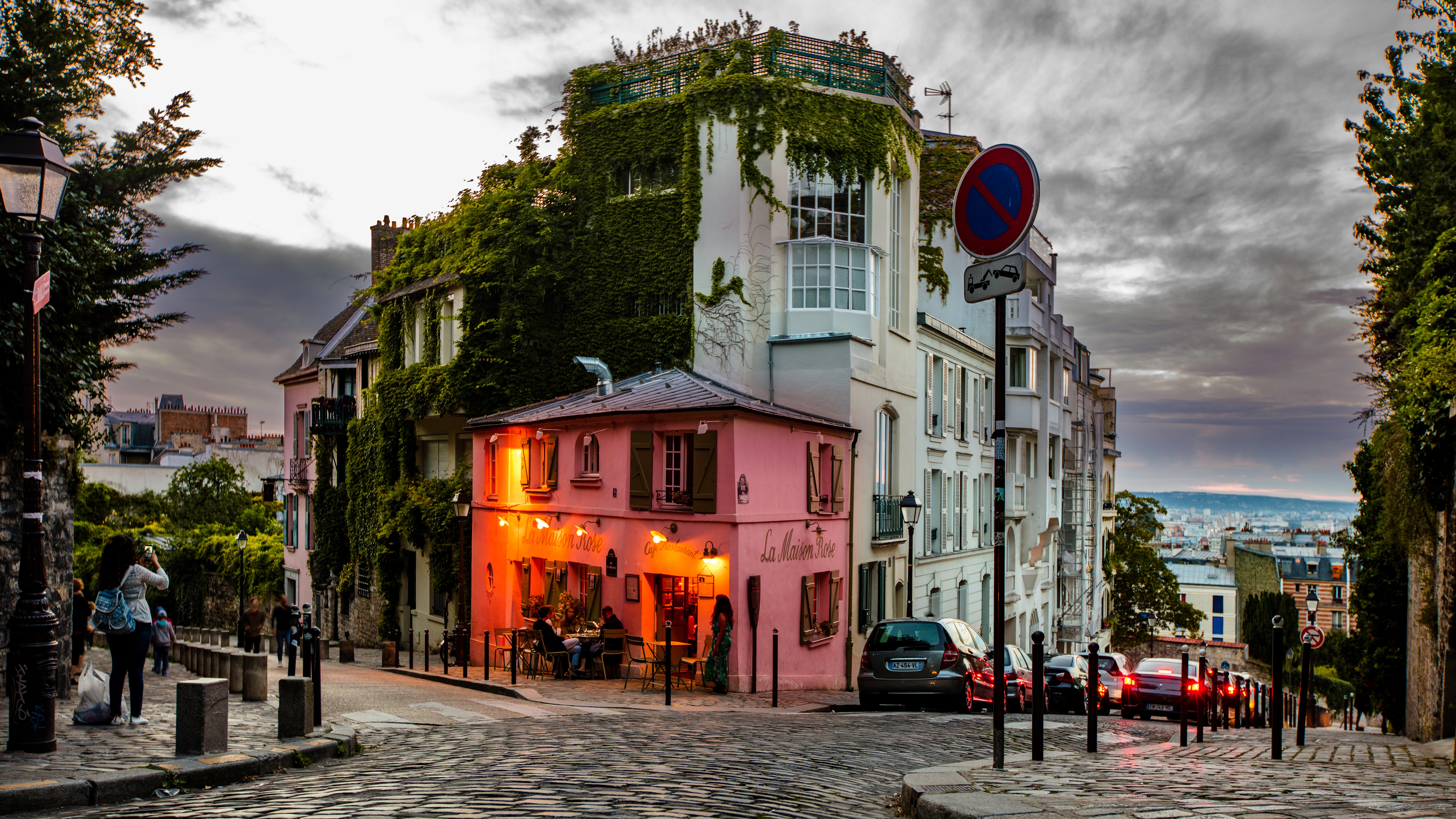 paris, man made, city, restaurant, street, cities