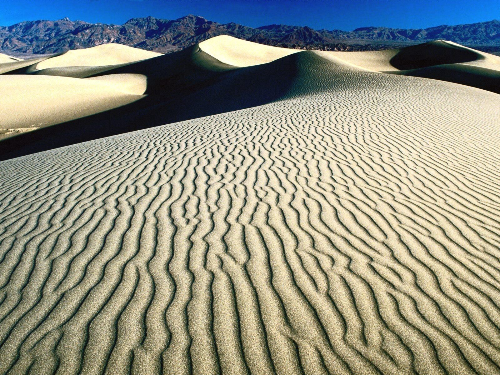 131586 Hintergrundbild herunterladen natur, mountains, sand, wüste, patterns, linien, schatten, dünen, links - Bildschirmschoner und Bilder kostenlos