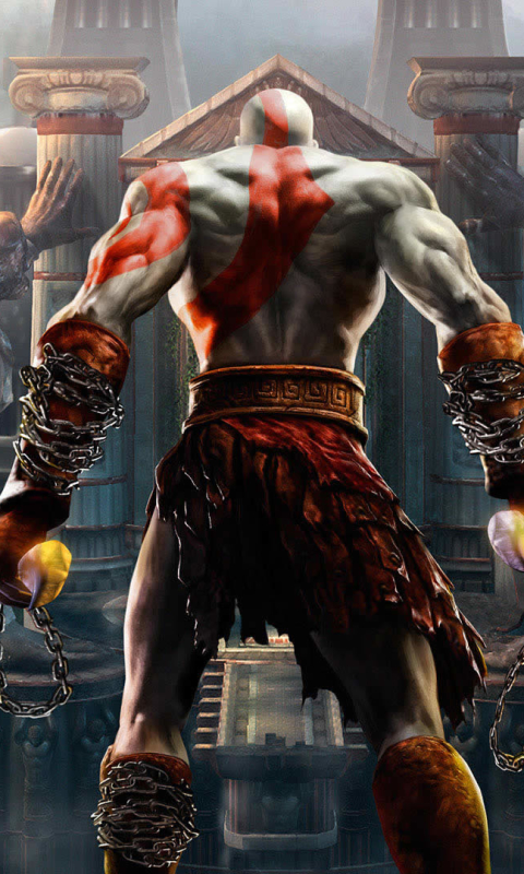 God of War Brutal Kratos Wallpapers  God of War Wallpaper iPhone