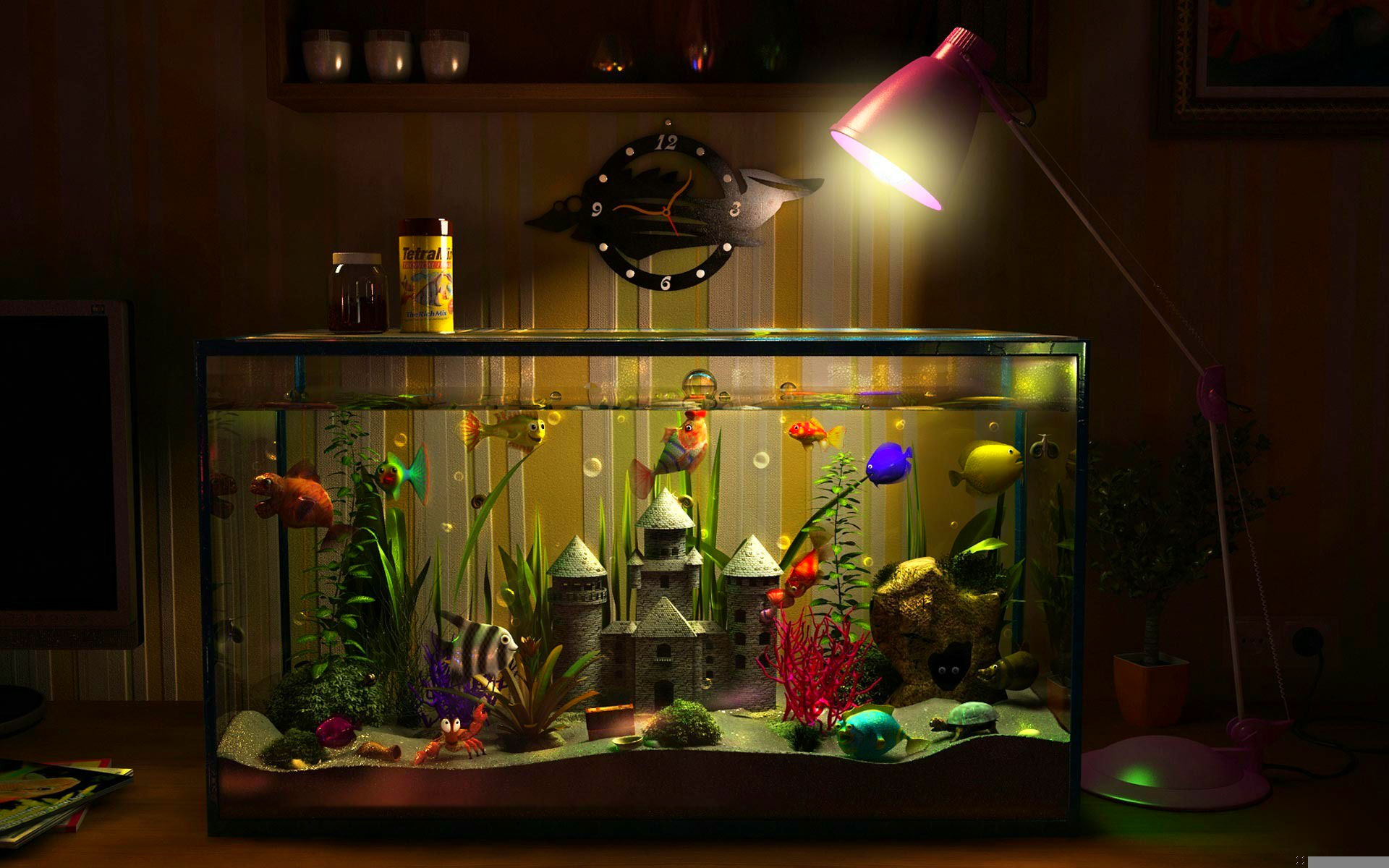 527690 завантажити шпалери акваріум, створено людиною, риба - заставки і картинки безкоштовно