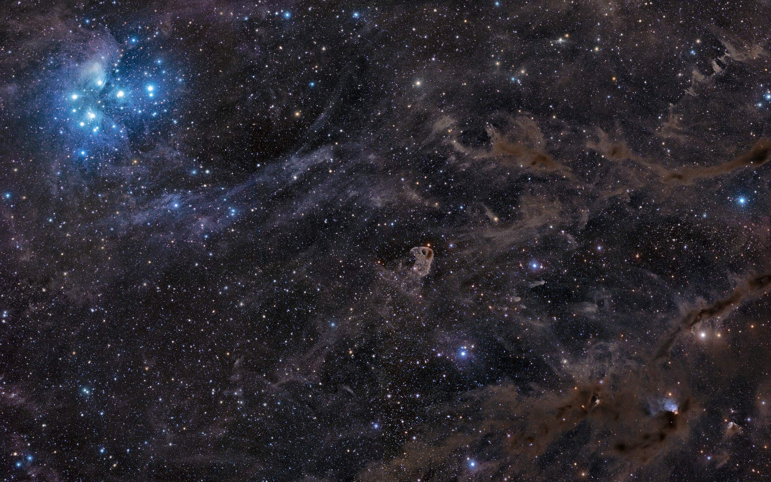 Туманность Ориона Млечный путь