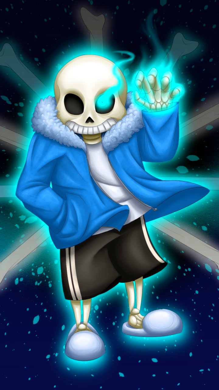 Wallpaper knife, skeleton, girl, skull, characters, Undertale, Sans,  Undertail for mobile and desktop, section игры, resolution 1920x1080 -  download